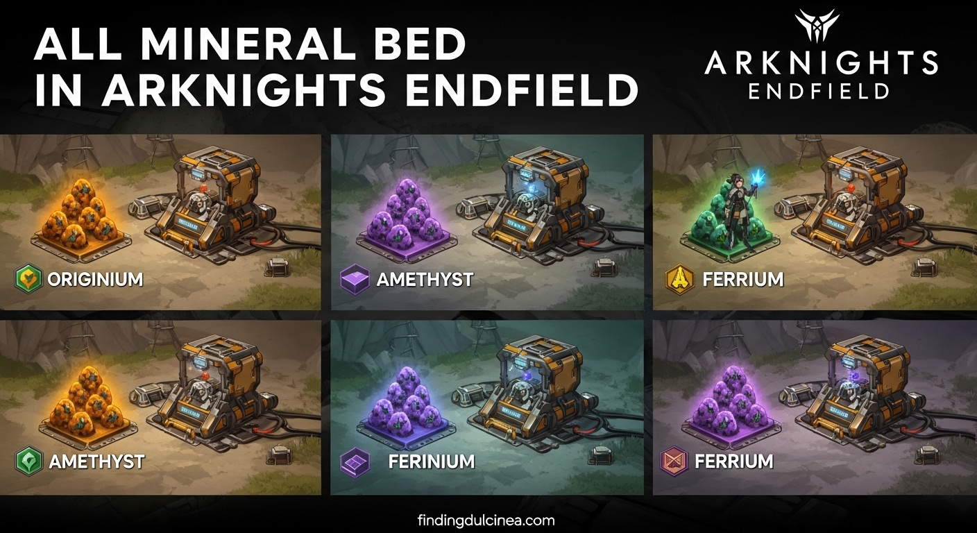 All Mineral Bed in Arknights Endfield
