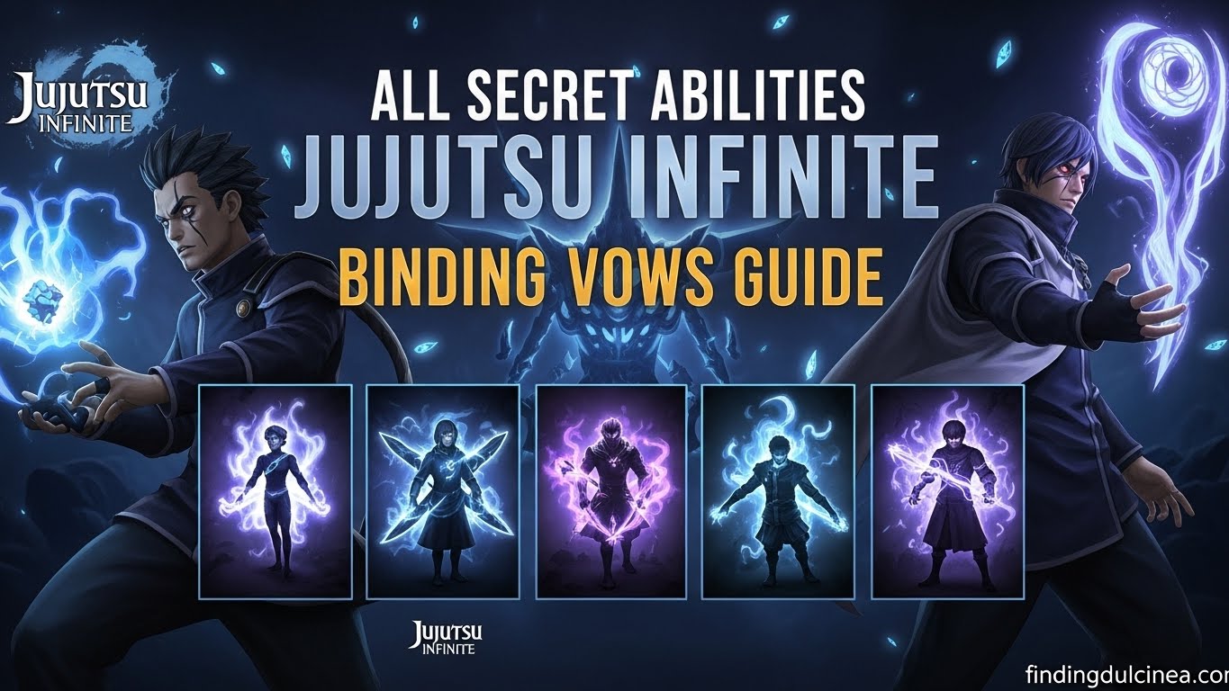 All Secret Abilities Jujutsu Infinite Binding Vows Guide