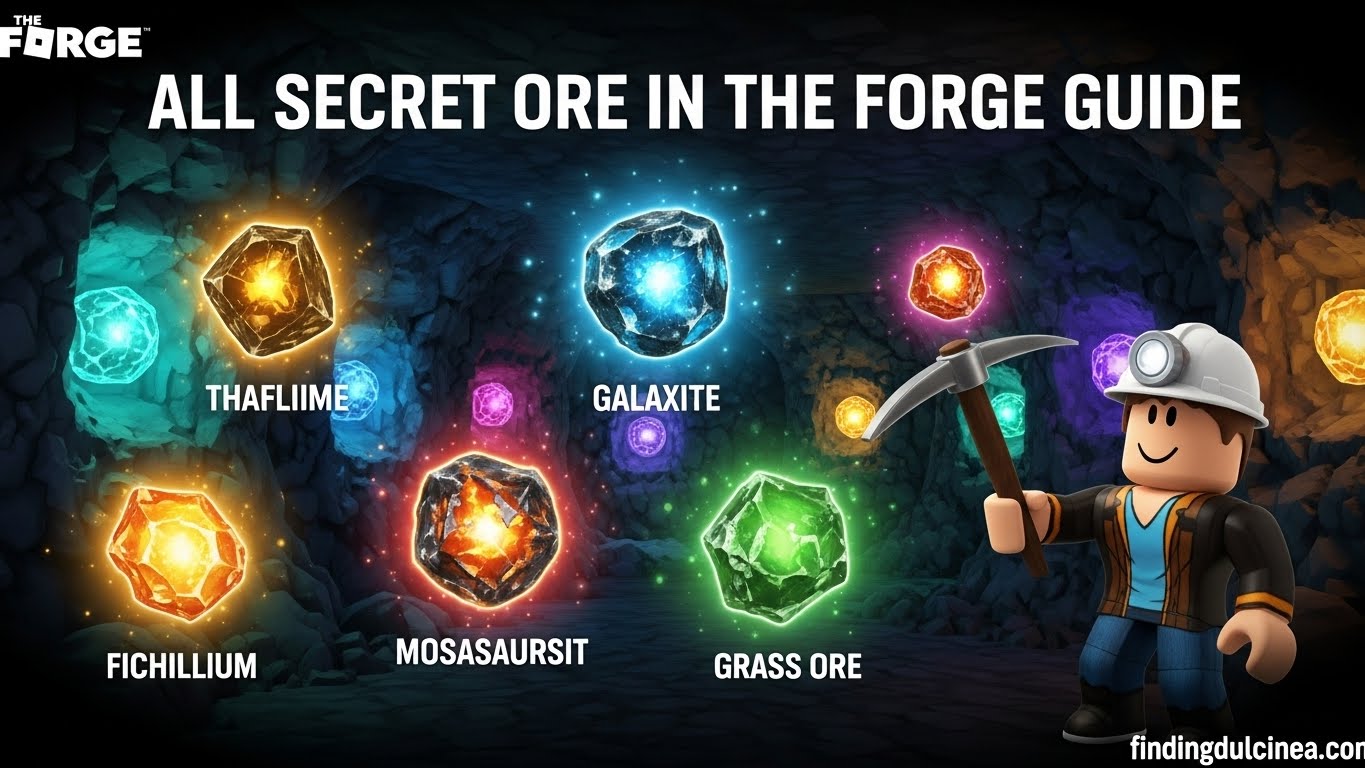 All Secret Ores in The Forge