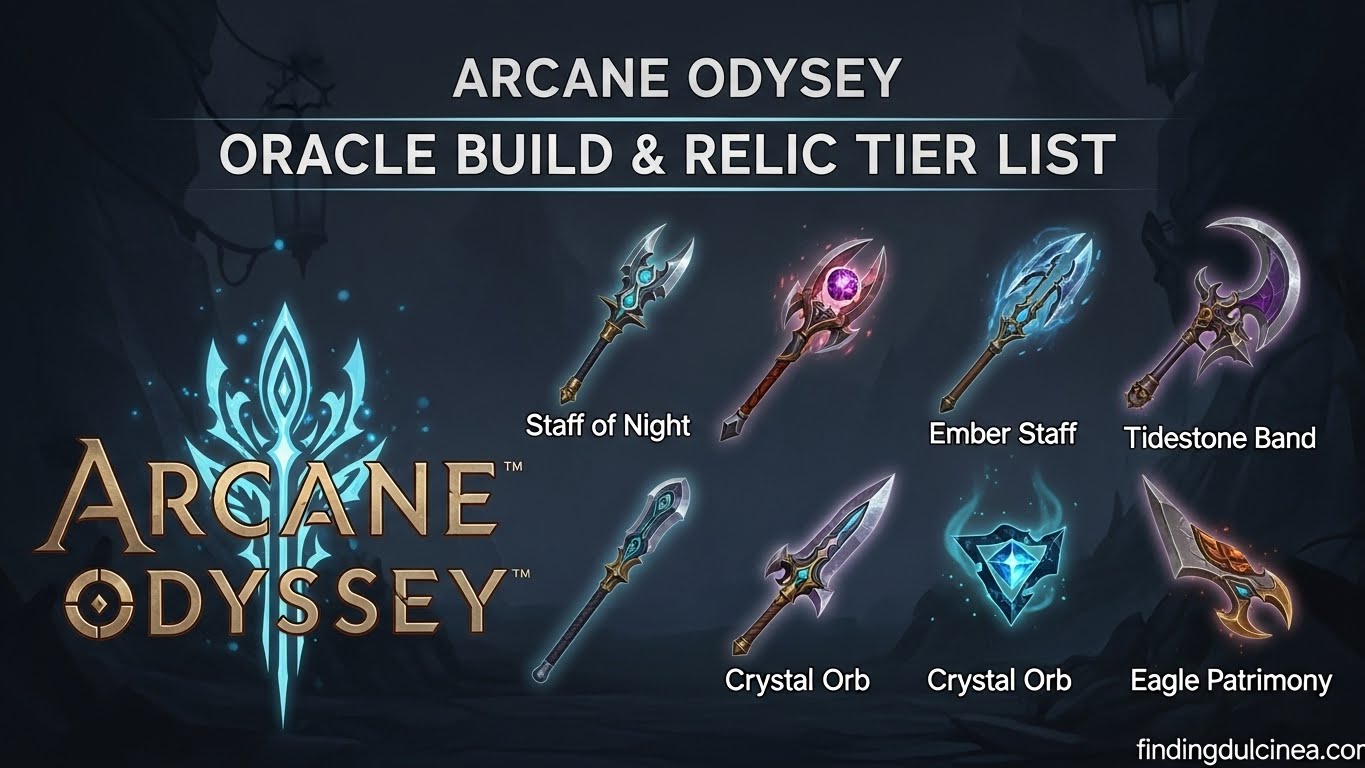 Arcane Odyssey Oracle Build & Relic Tier List