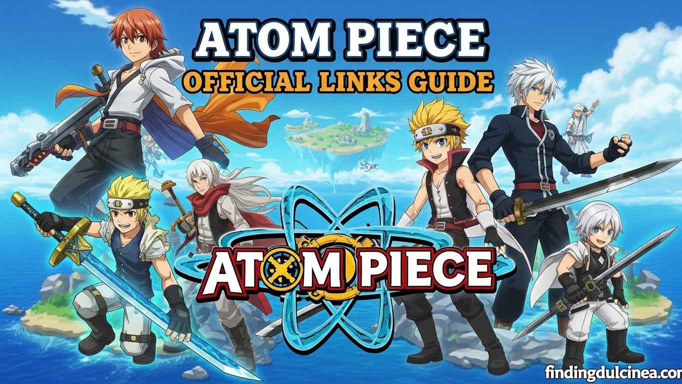 Atom Piece Official WIKI, Discord, Trello & Game Links
