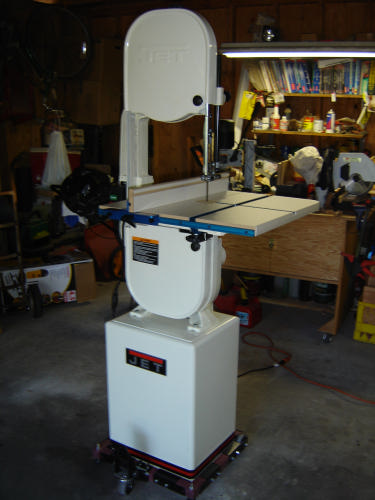 JET 14-Inch Woodworking Band Saw, 1 HP, 115/230V 1Ph (JWBS-14CS) customer photo 1