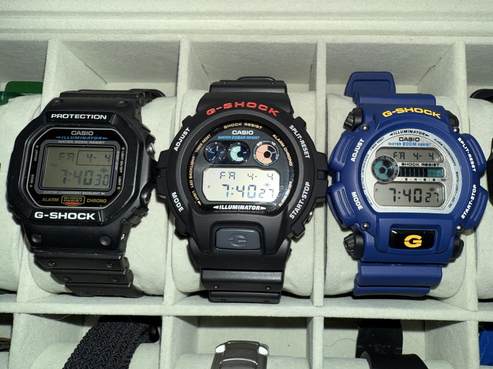 Casio DW9052 Series | Men's Digital Watch | G-Shock | 1/100 SEC Stop Watch | Countdown Timer | LED Light | 200M WR | Shock Resistant | Multi Alarm | Auto Calendar | Dual Time | 2 Yr Batt - Customer Photo 2