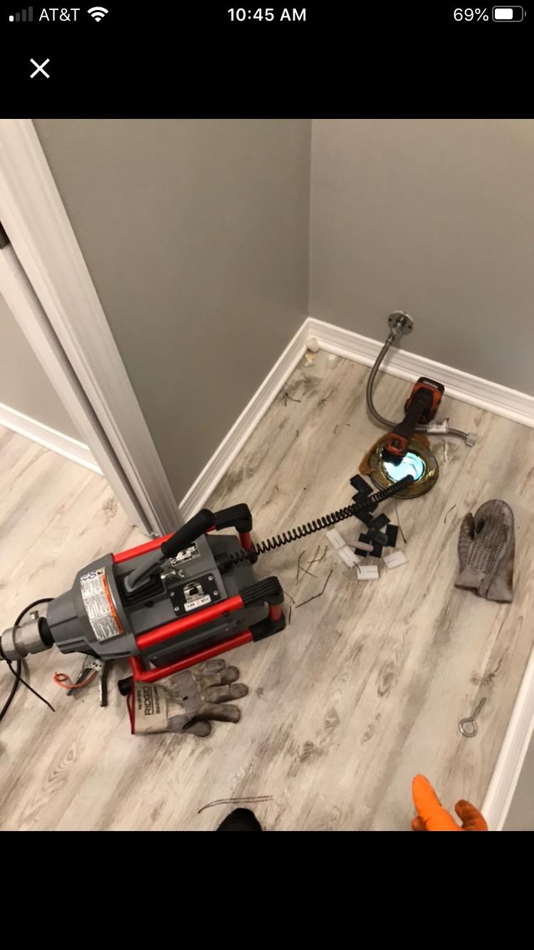 RIDGID 66492 Model K-60SP Compact 120-Volt Sectional Drain Cleaning Machine Kit Customer Review RIDGID 66492 Model K-60SP Compact 120-Volt Sectional Drain Cleaning Machine Kit - Customer Photo 1