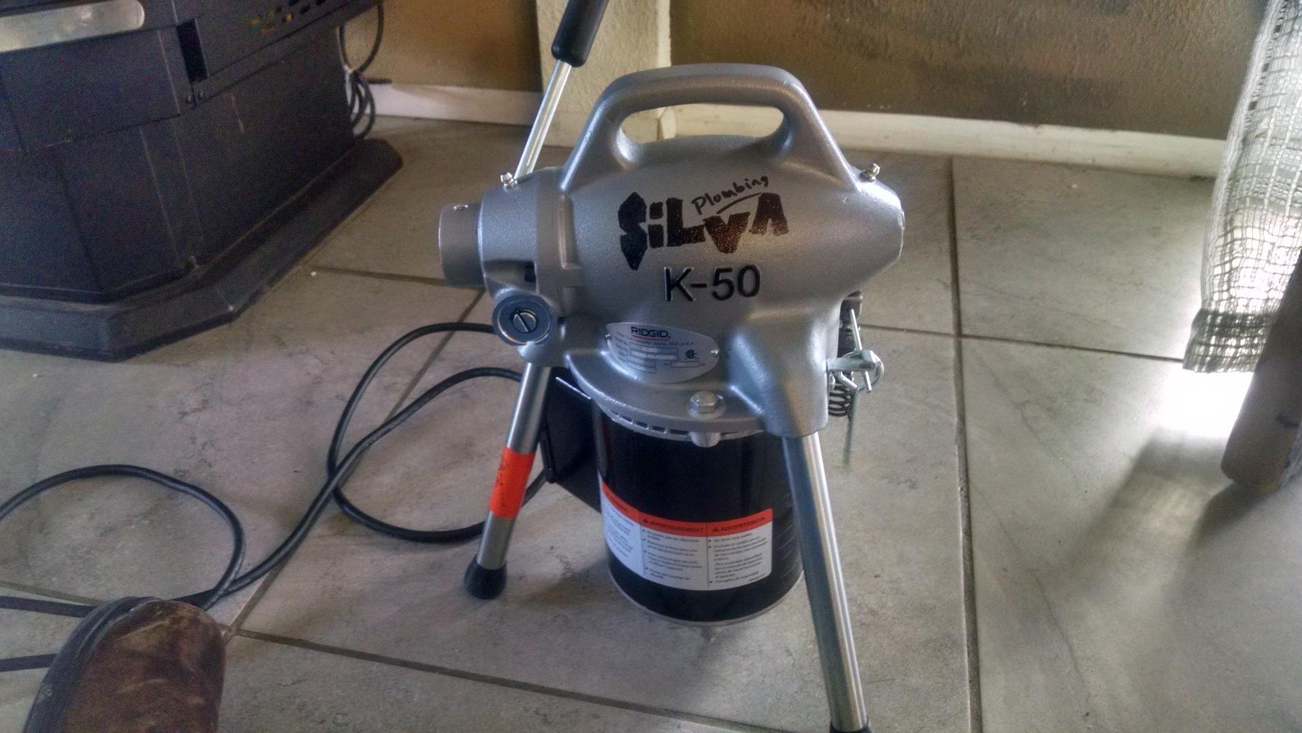 RIDGID 58920 Model K-50 Sectional Drain Cleaning Machine with 1/6 Horsepower Motor Customer Review RIDGID 58920 Model K-50 Sectional Drain Cleaning Machine with 1/6 Horsepower Motor - Customer Photo 1