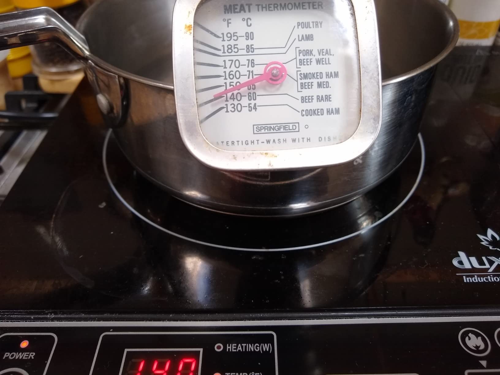 Duxtop 1800W Portable Induction Cooktop Countertop Burner, Gold 8100MC/BT-180G3 - Customer Photo 1