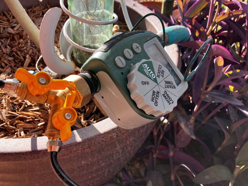 Orbit Programmable Digital Hose Watering Timer - 1 Outlet - Battery Powered - with LCD Screen - Built-in Rain Delay - Water-Resistant - 62061 customer photo 2