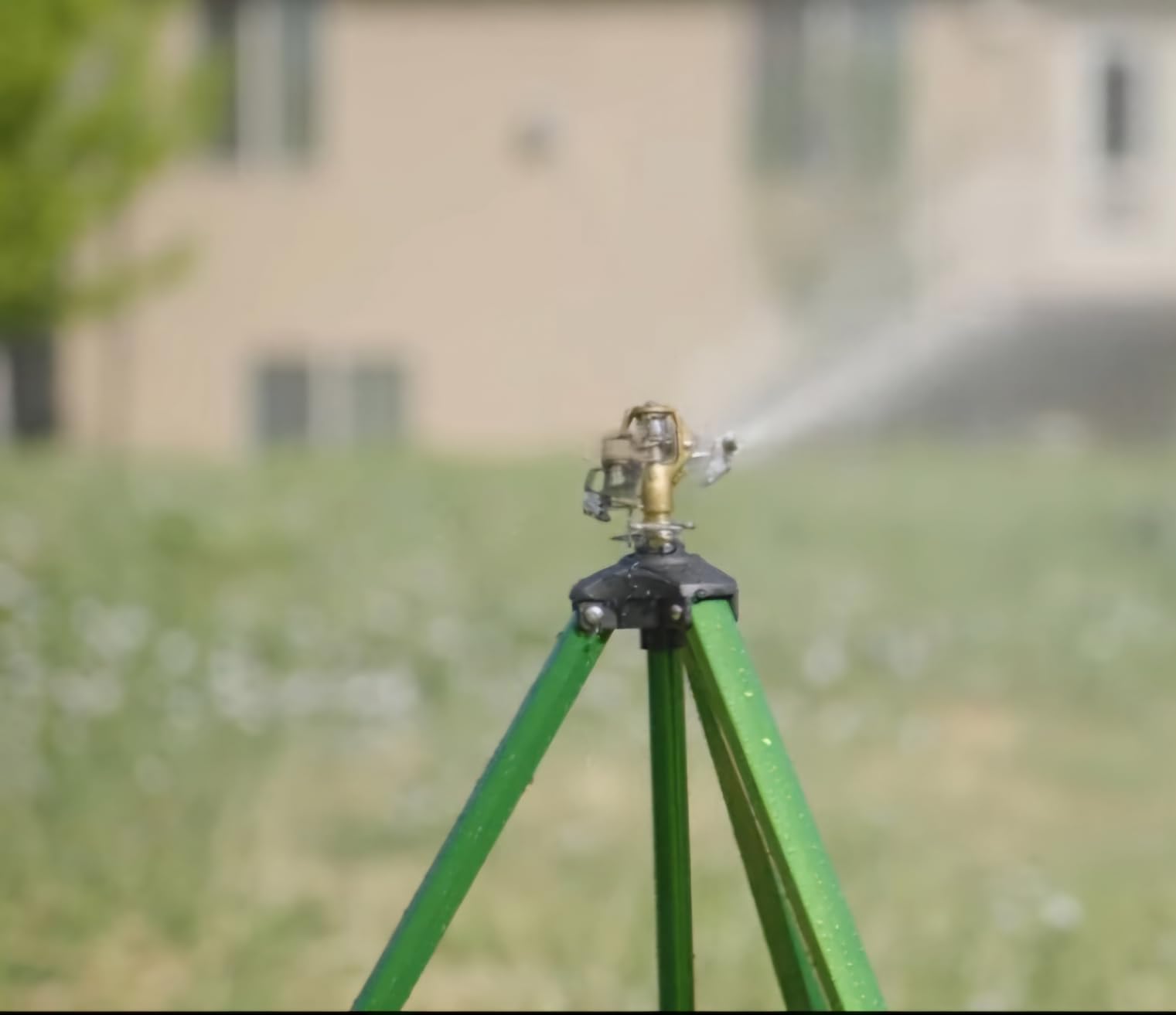 Orbit Tripod Zinc Impact Sprinkler, Adjustable Height - 56667 customer photo 2