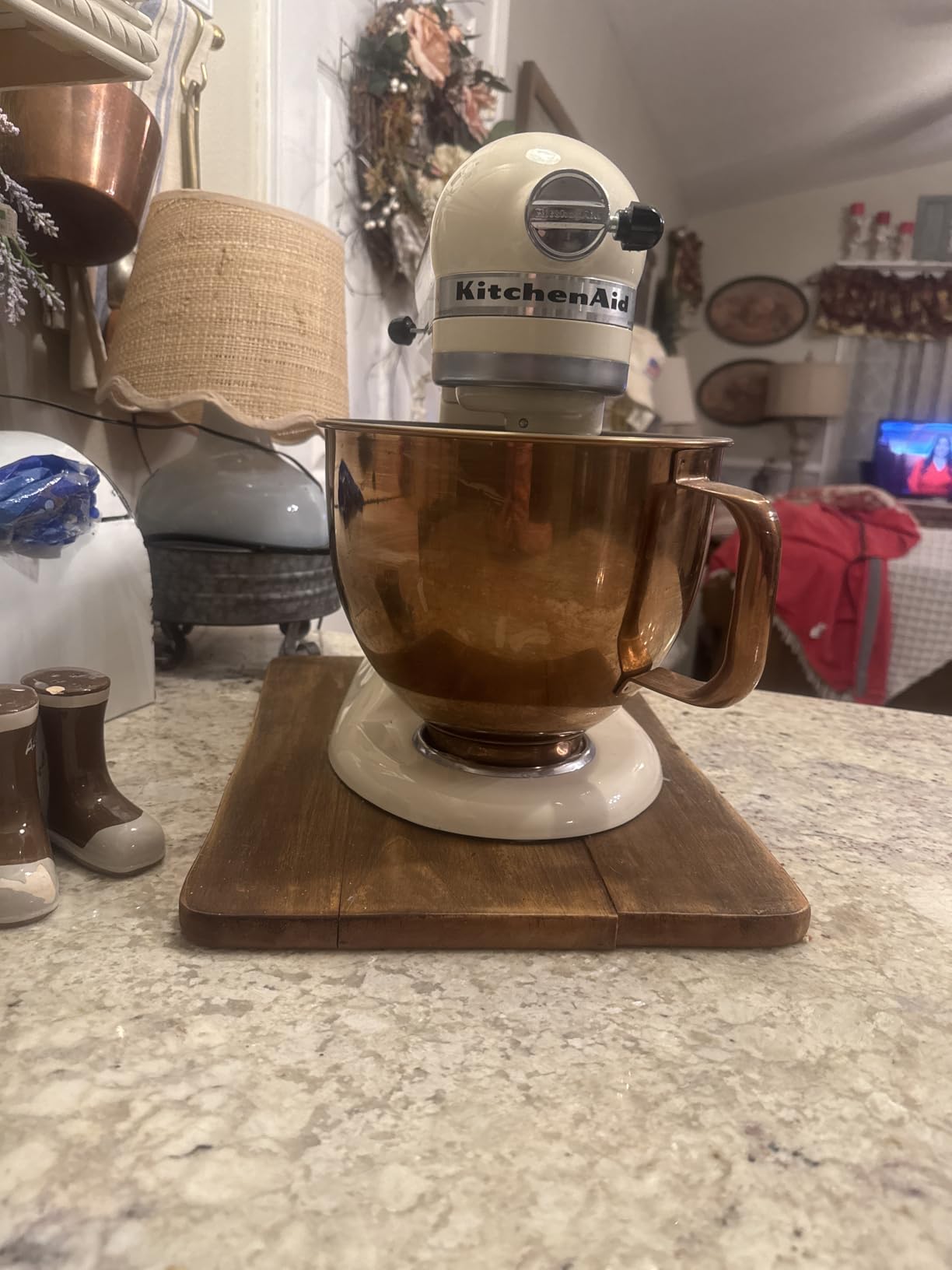 KitchenAid Artisan Series 5 Quart Tilt Head Stand Mixer with Pouring Shield KSM150PS, Aqua Sky Customer Review KitchenAid Artisan Series 5 Quart Tilt Head Stand Mixer with Pouring Shield KSM150PS, Aqua Sky - Customer Photo 2