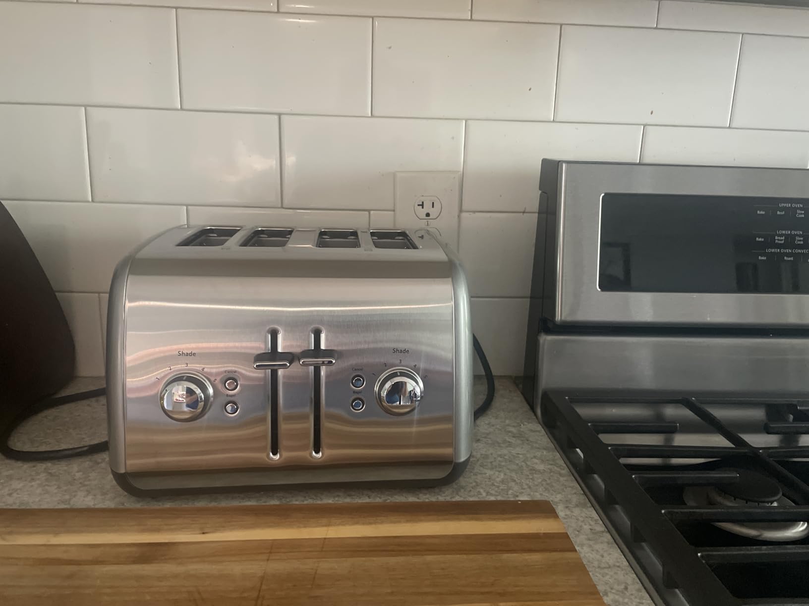 KitchenAid 4 Slice Manual Lift Toaster KMT4115CU, Contour Silver Customer Review KitchenAid 4 Slice Manual Lift Toaster KMT4115CU, Contour Silver - Customer Photo 1