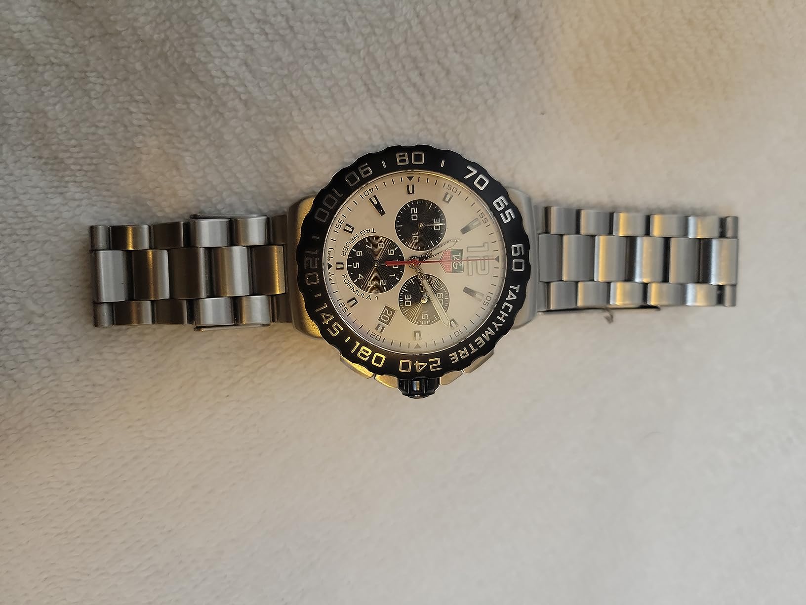 TAG Heuer Men's CAU1111.BA0858 Formula 1 Stainless Steel Watch - Customer Photo 1