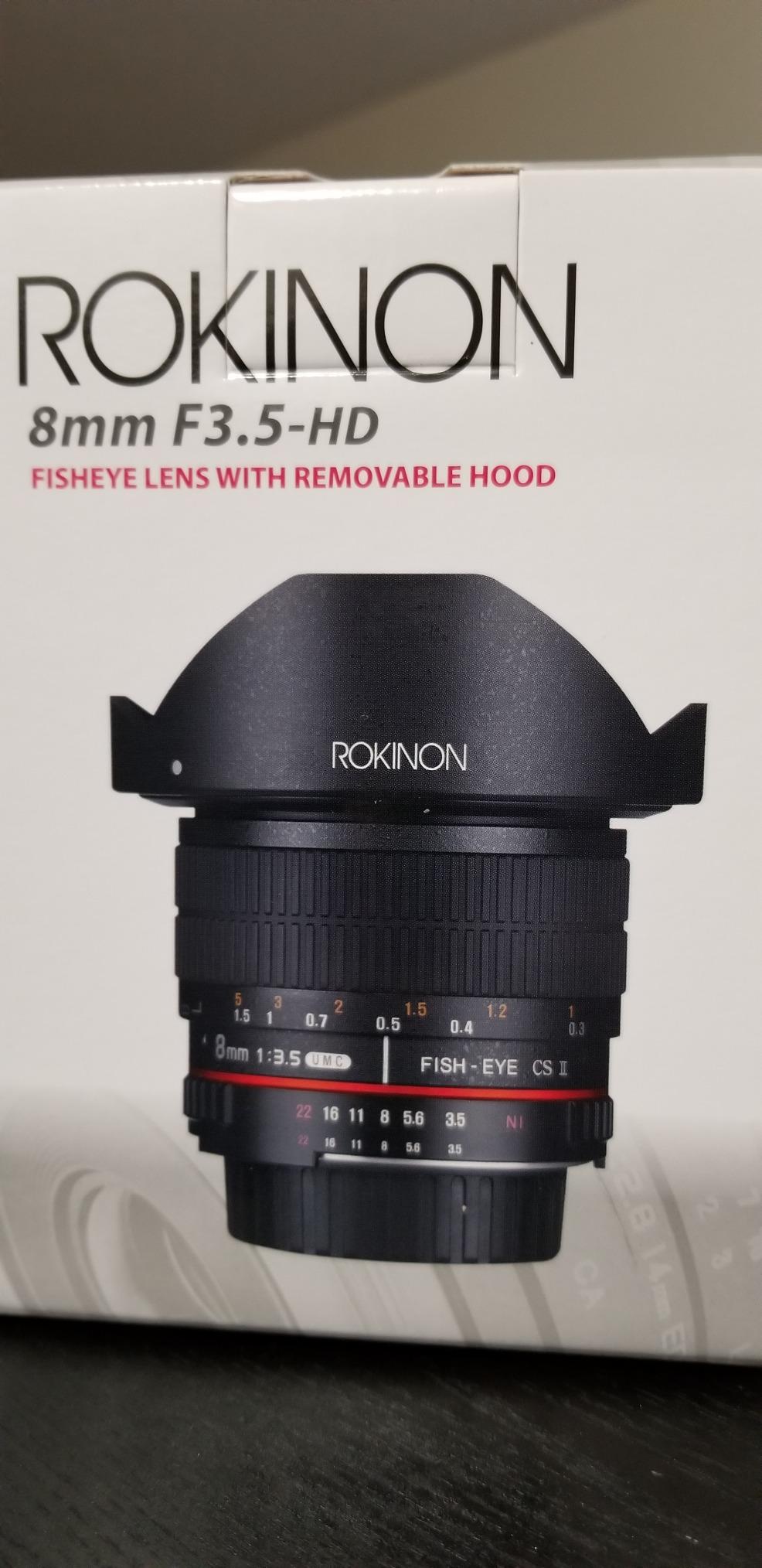 Rokinon HD8M-C 8mm f/3.5 HD Fisheye Lens with Removeable Hood for Canon DSLR Customer Review Rokinon HD8M-C 8mm f/3.5 HD Fisheye Lens with Removeable Hood for Canon DSLR - Customer Photo 1