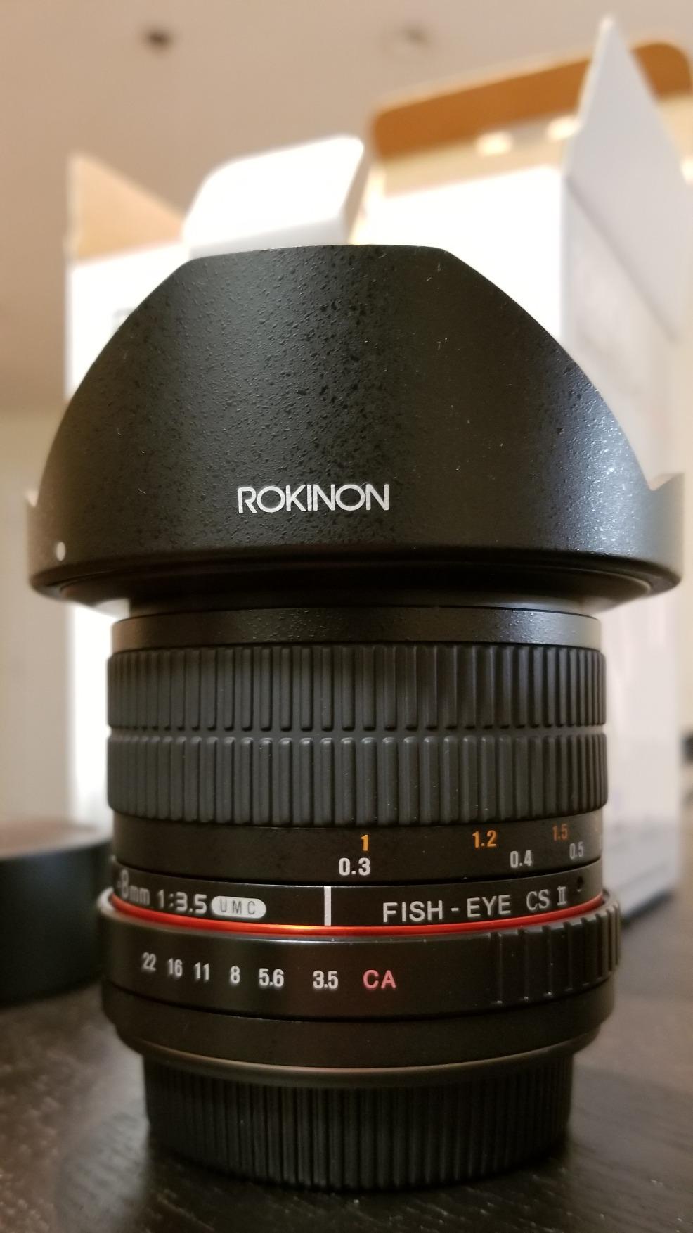 Rokinon HD8M-C 8mm f/3.5 HD Fisheye Lens with Removeable Hood for Canon DSLR Customer Review Rokinon HD8M-C 8mm f/3.5 HD Fisheye Lens with Removeable Hood for Canon DSLR - Customer Photo 2