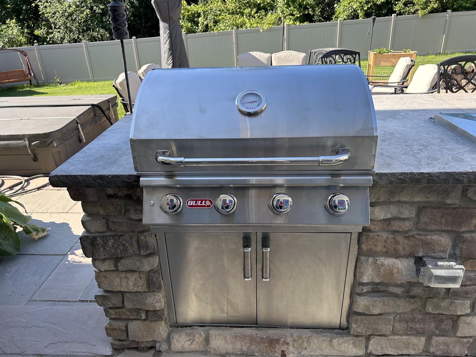 Bull Outlaw 30-Inch Built-In Grill (BG-26039), Natural Gas - Customer Photo 2