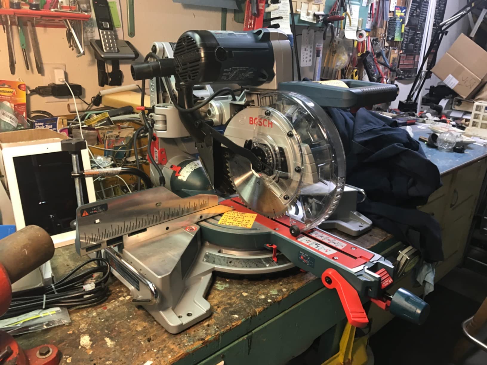 BOSCH CM10GD Compact Miter Saw - 15 Amp Corded 10 Inch Dual-Bevel Sliding Glide Miter Saw with 60-Tooth Carbide Saw Blade Customer Review BOSCH CM10GD Compact Miter Saw - 15 Amp Corded 10 Inch Dual-Bevel Sliding Glide Miter Saw with 60-Tooth Carbide Saw Blade - Customer Photo 2