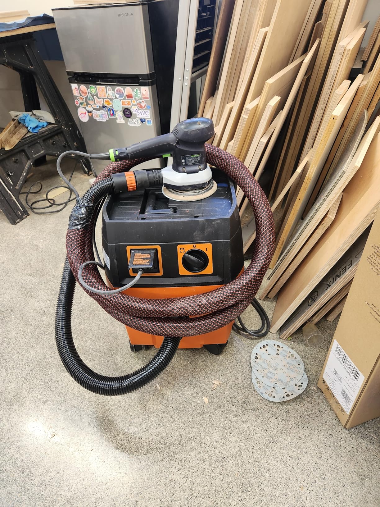 Fein Turbo I Wet/Dry Dust Extractor, Ultra-Quiet Vacuum - 5.8-Gallon Capacity, 151 CFM Suction, Anti-Static System customer photo 1