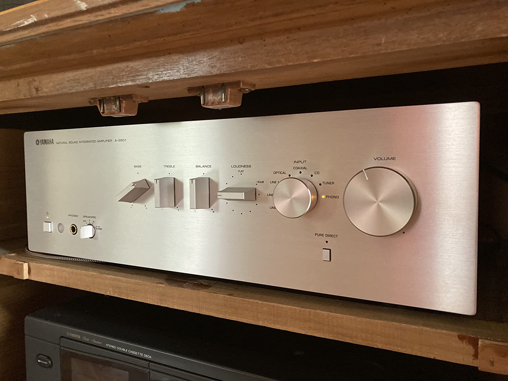 Yamaha Audio A-S301BL Natural Sound Integrated Stereo Amplifier (Black) Customer Review Yamaha Audio A-S301BL Natural Sound Integrated Stereo Amplifier (Black) - Customer Photo 1