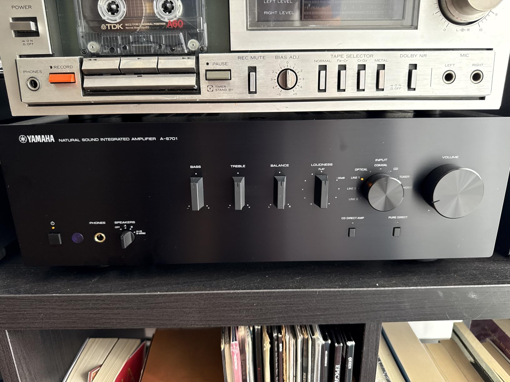 Yamaha Audio A-S301BL Natural Sound Integrated Stereo Amplifier (Black) Customer Review Yamaha Audio A-S301BL Natural Sound Integrated Stereo Amplifier (Black) - Customer Photo 2