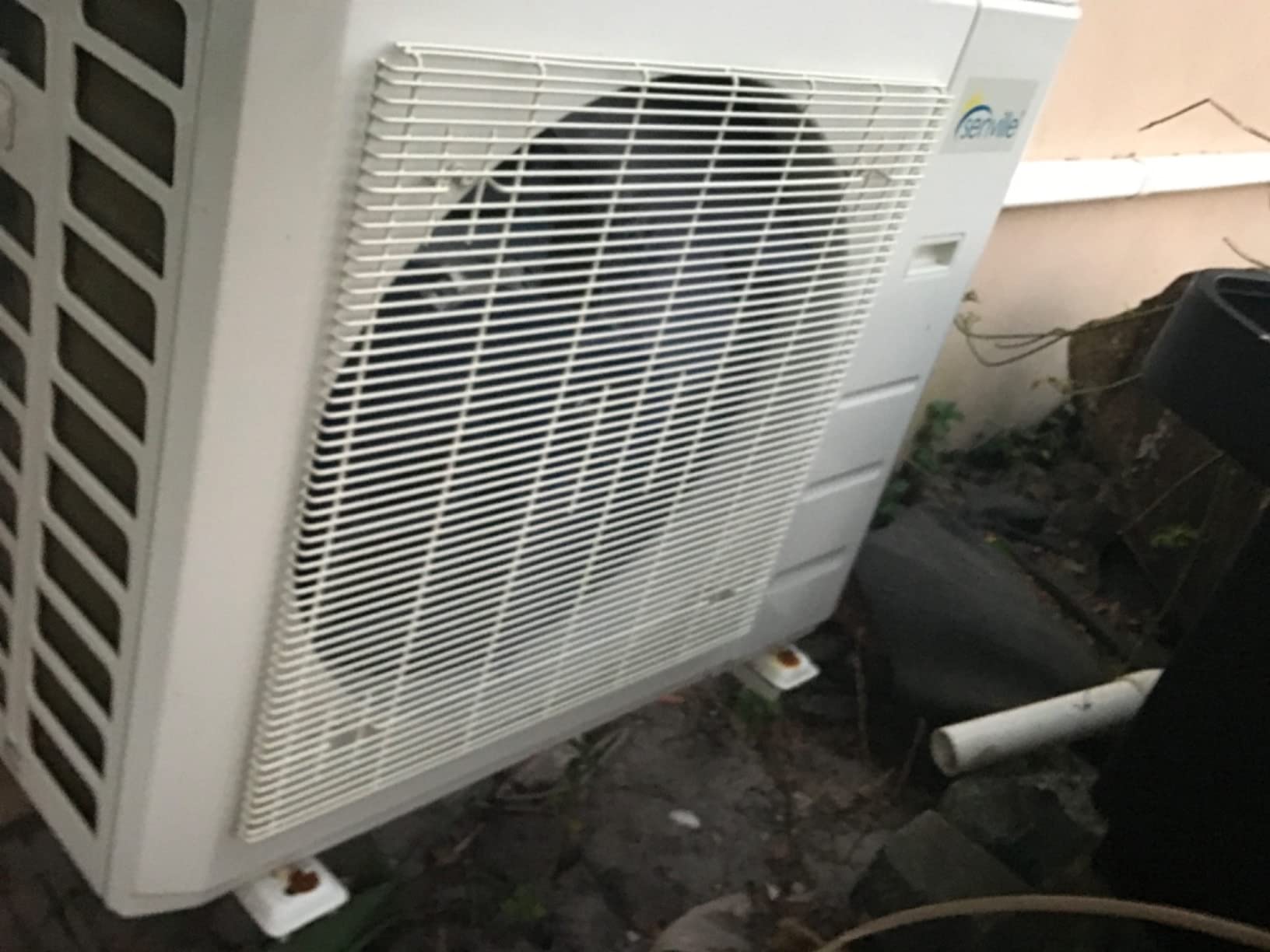Senville LETO Series Mini Split Air Conditioner Heat Pump, 18000 BTU 208/230V, Inverter, Works with Alexa, SEER2 19, 1.5 Ton, White customer photo 2