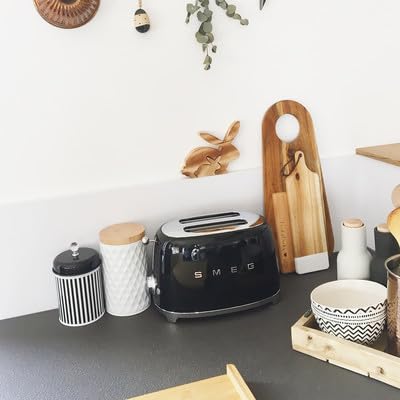 SMEG 2 Slice Toaster with 6 Presets and Defrost Function and Removable Crumb Tray TSF01SSUS, Stainless Steel Customer Review SMEG 2 Slice Toaster with 6 Presets and Defrost Function and Removable Crumb Tray TSF01SSUS, Stainless Steel - Customer Photo 1