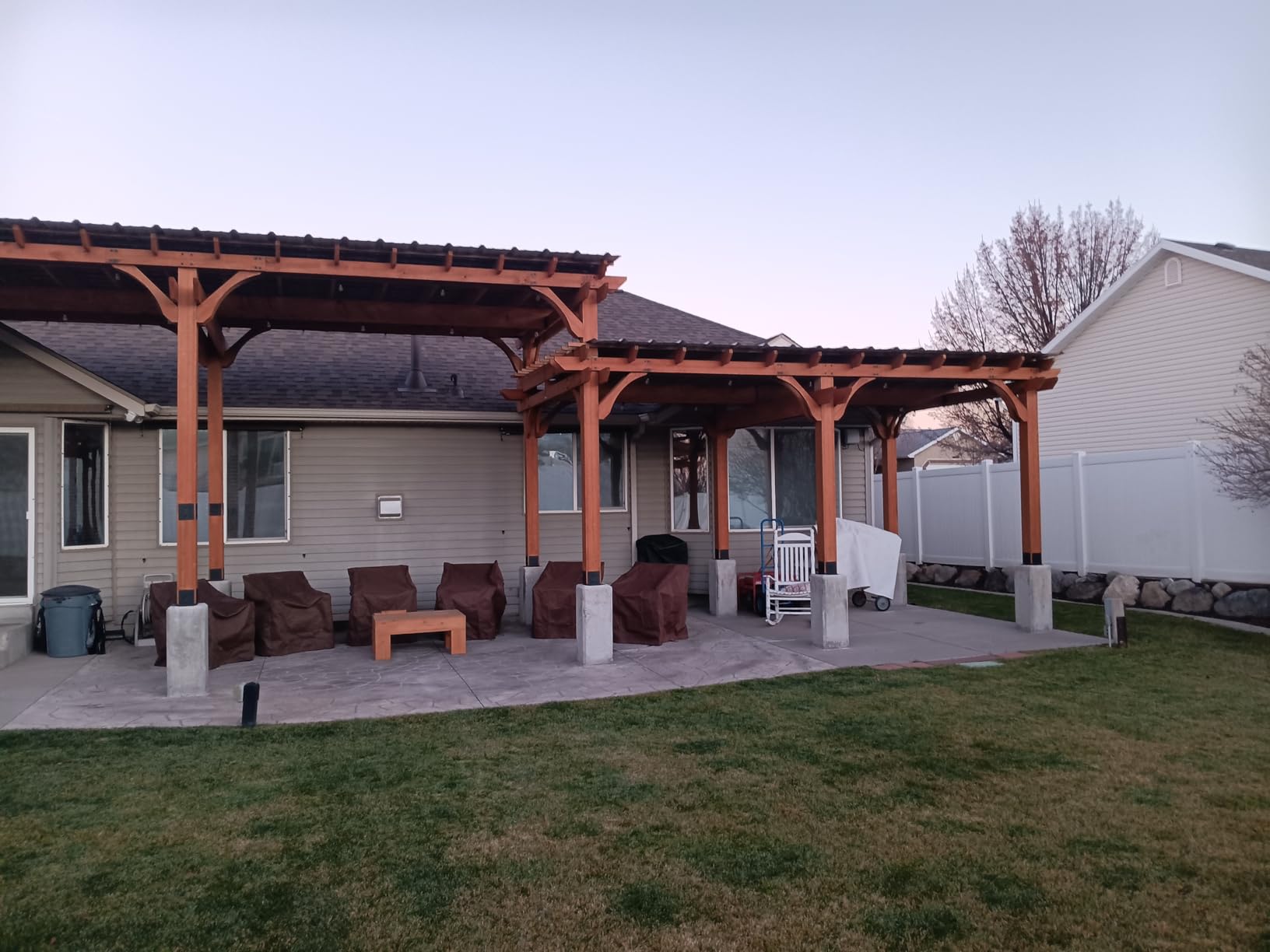 SEAL-ONCE NANO+POLY Penetrating Wood Sealer with Polyurethane - 1 Gallon. Water-based, Low-VOC, waterproofer & stain for decks, fences & log homes. Customer Review SEAL-ONCE NANO+POLY Penetrating Wood Sealer with Polyurethane - 1 Gallon. Water-based, Low-VOC, waterproofer & stain for decks, fences & log homes. - Customer Photo 1