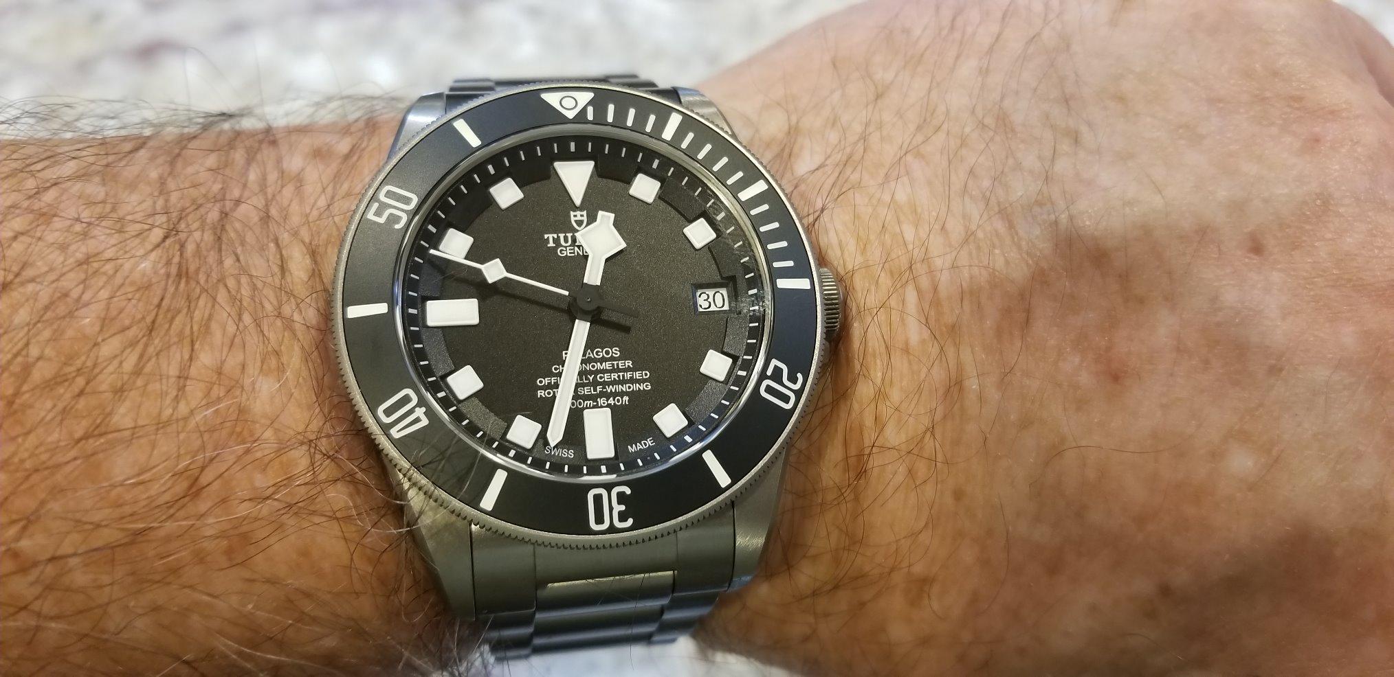 Tudor Pelagos Chronometer Black Dial Titanium Men's Watch M25600TN-0001 - Customer Photo 1