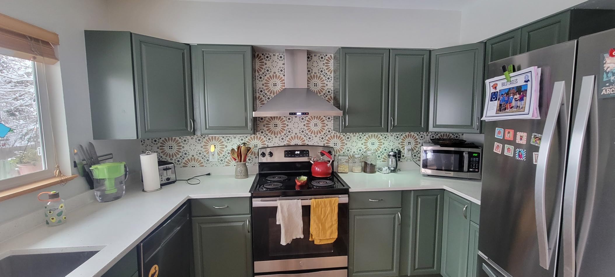 COSMO COS-63175S 30 in. Vista Collection 380 CFM Ducted Wall Mount Range Hood, Touch Controls, LED Lights, Stainless Steel - Customer Photo 1