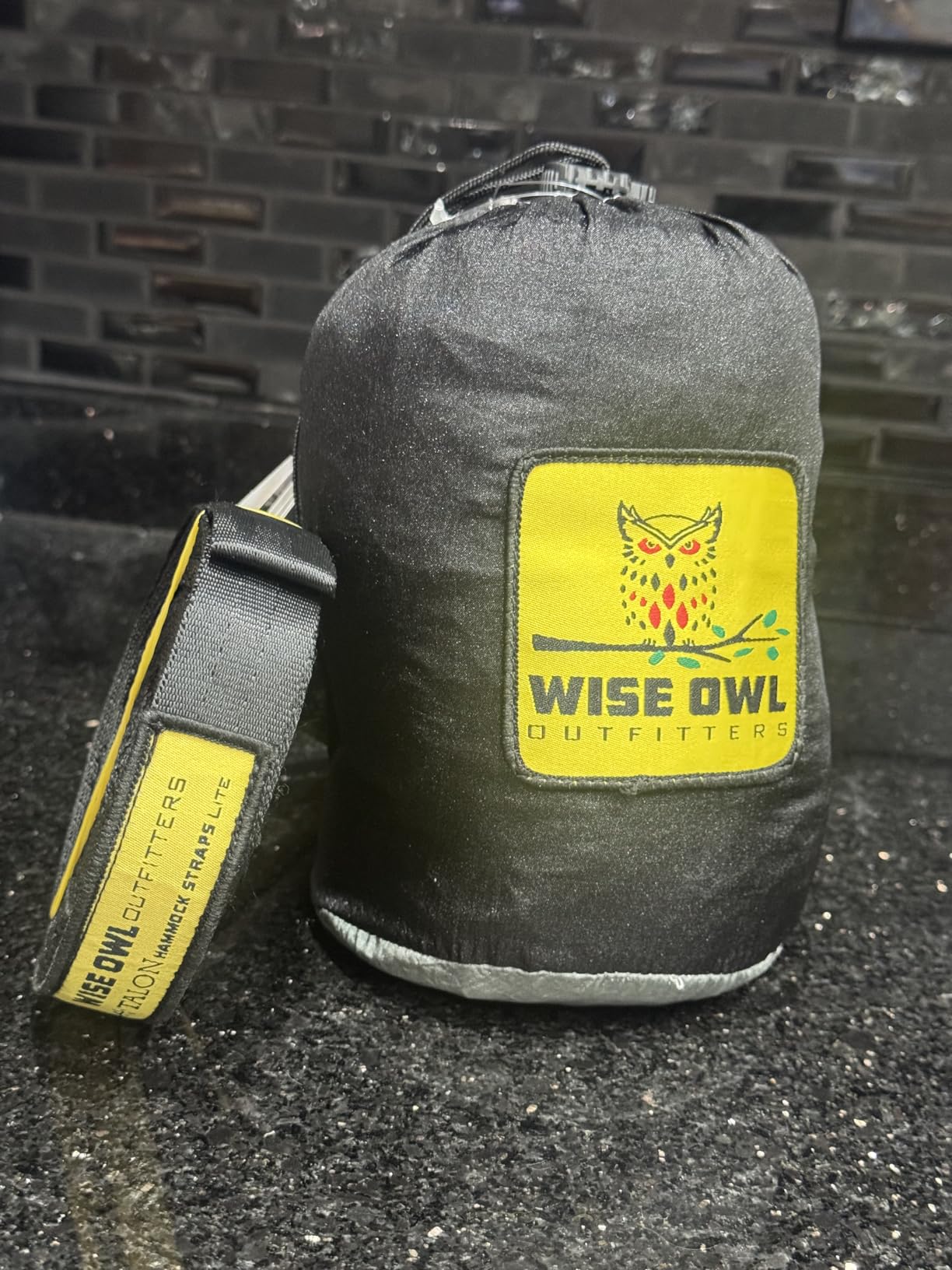 Wise Owl Outfitters Camping Hammock - 500lbs Portable Hammock with Tree Straps - Travel, Backpacking, Hiking, Outdoors Camping Gear - Single or Double customer photo 2