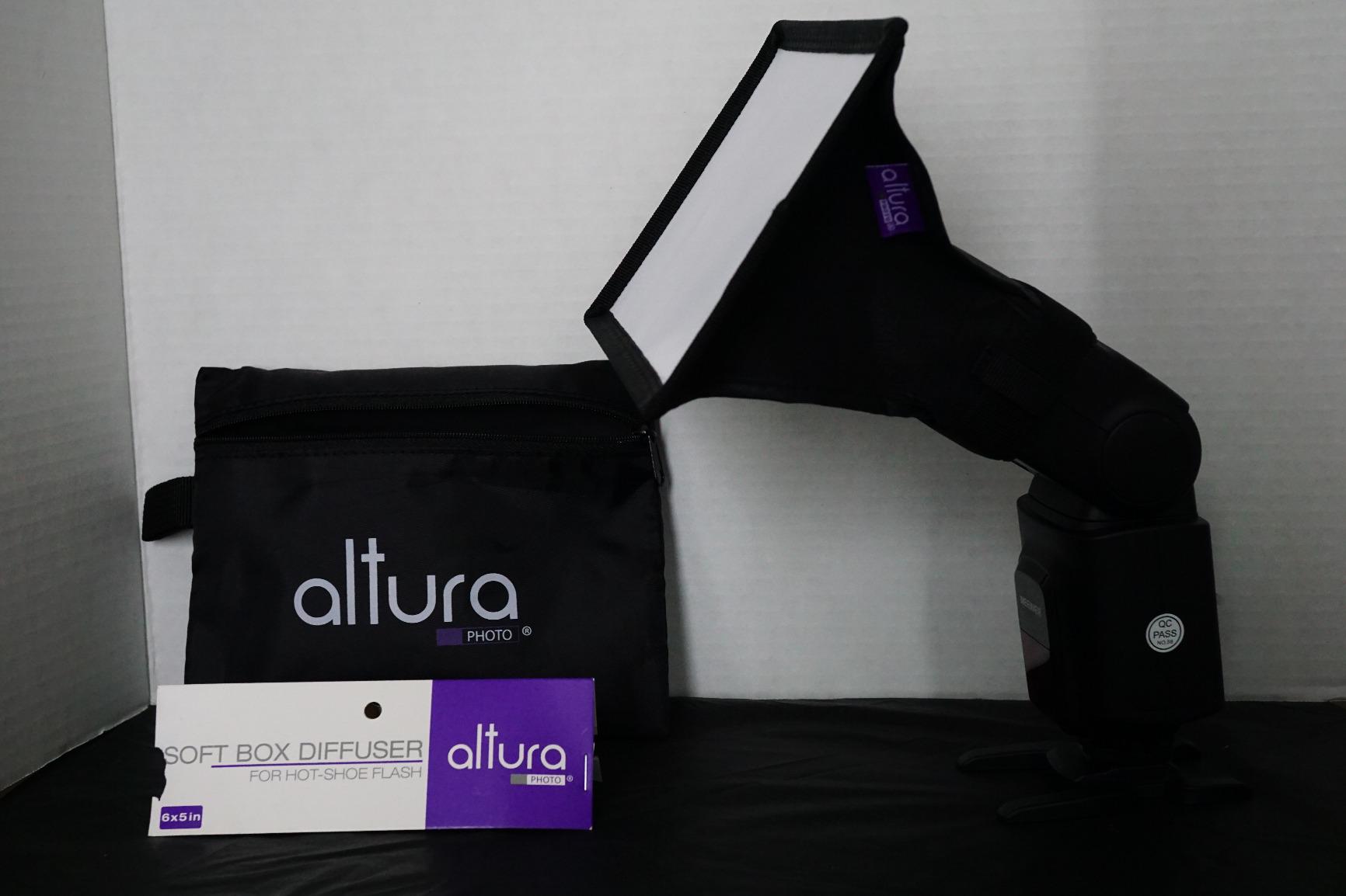 Altura Photo Flash Diffuser Light Softbox 6x5 - Universal Collapsible with Storage Pouch Customer Review Altura Photo Flash Diffuser Light Softbox 6x5 - Universal Collapsible with Storage Pouch - Customer Photo 1