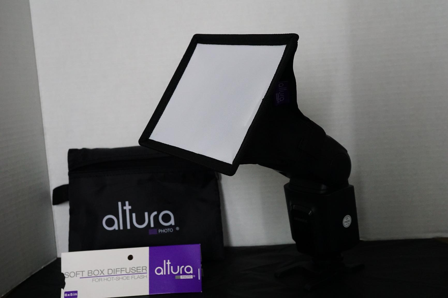 Altura Photo Flash Diffuser Light Softbox 6x5 - Universal Collapsible with Storage Pouch Customer Review Altura Photo Flash Diffuser Light Softbox 6x5 - Universal Collapsible with Storage Pouch - Customer Photo 2