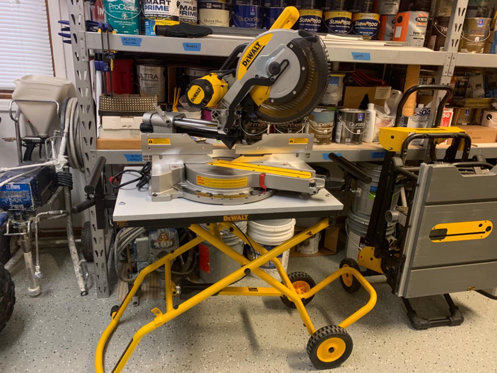 DEWALT Miter Saw, 12 Inch Double Bevel Sliding Compound Miter Saw, Blade Wrench and Material Clamp, Increased Crosscut Capacity, Powerful 3800 RPM Motor, Corded (DWS779) Customer Review DEWALT Miter Saw, 12 Inch Double Bevel Sliding Compound Miter Saw, Blade Wrench and Material Clamp, Increased Crosscut Capacity, Powerful 3800 RPM Motor, Corded (DWS779) - Customer Photo 2