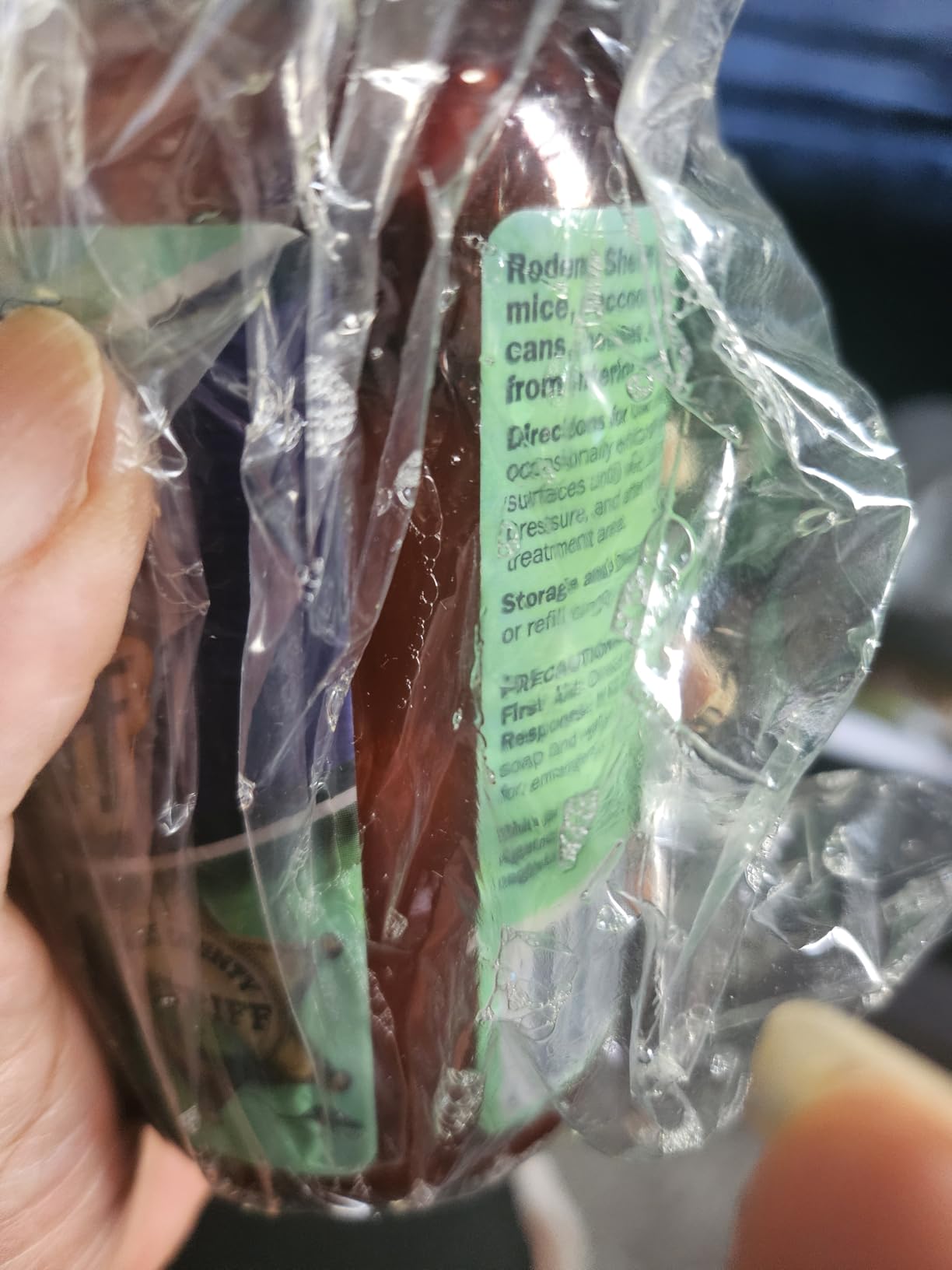 Rodent Sheriff Peppermint Oil Repellent | Fast Acting Pest Control Spray | Repels Mice, Racoons, Ants, and More - Customer Photo 1