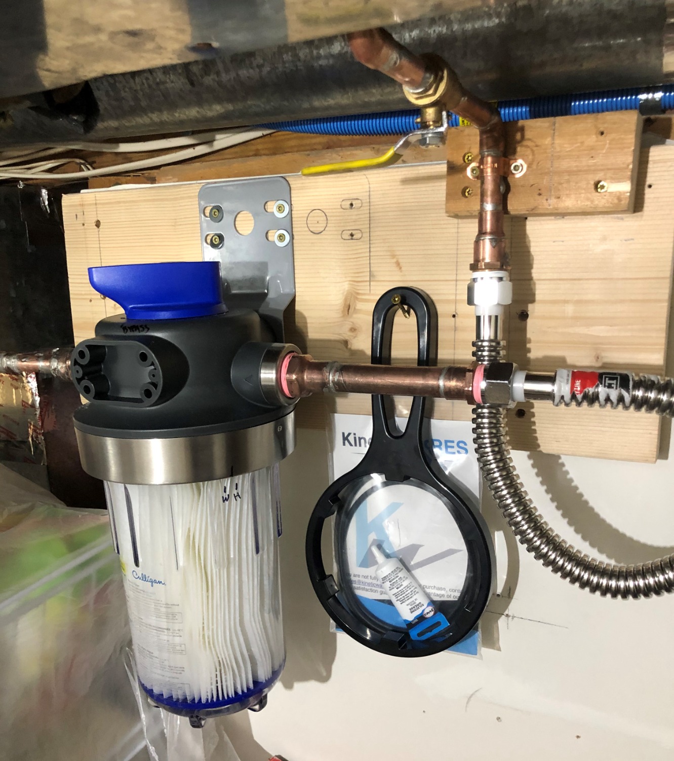 Culligan WH-S200-C Whole-House Sediment Water Filtration System, Clear - Customer Photo 1