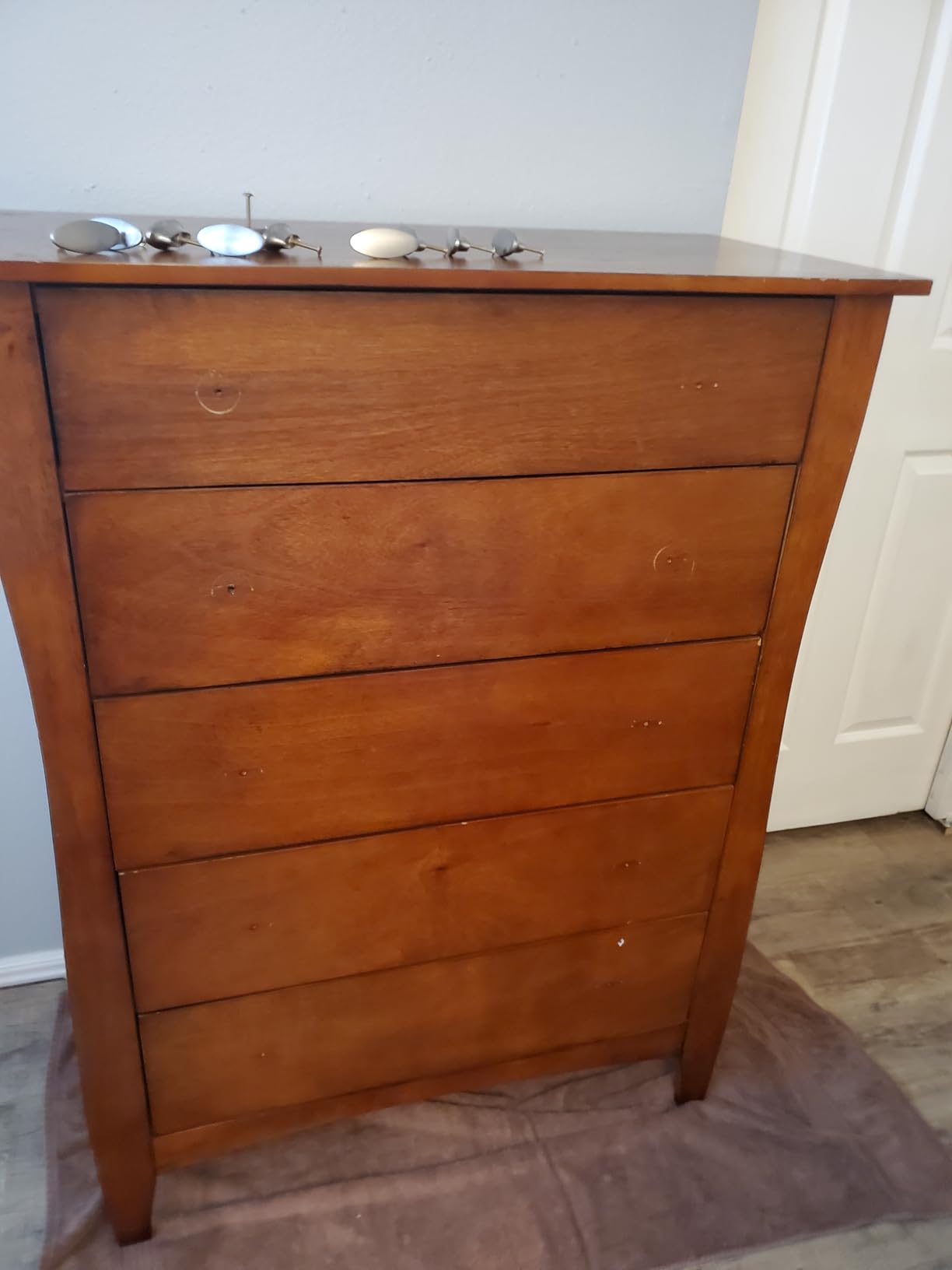 Beyond Paint Furniture, Cabinets and More All-in-one Refinishing Paint Gallon, No Stripping, Sanding or Priming Needed, Pewter - Customer Photo 2