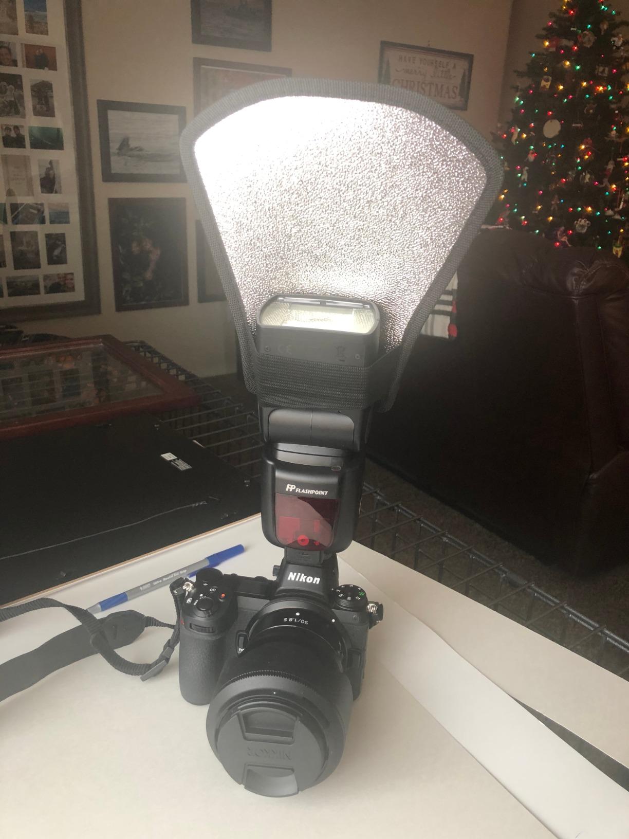 waka Flash Diffuser Reflector Kit - Bend Bounce Flash Diffuser + Silver/White Reflector Customer Review waka Flash Diffuser Reflector Kit - Bend Bounce Flash Diffuser + Silver/White Reflector - Customer Photo 2