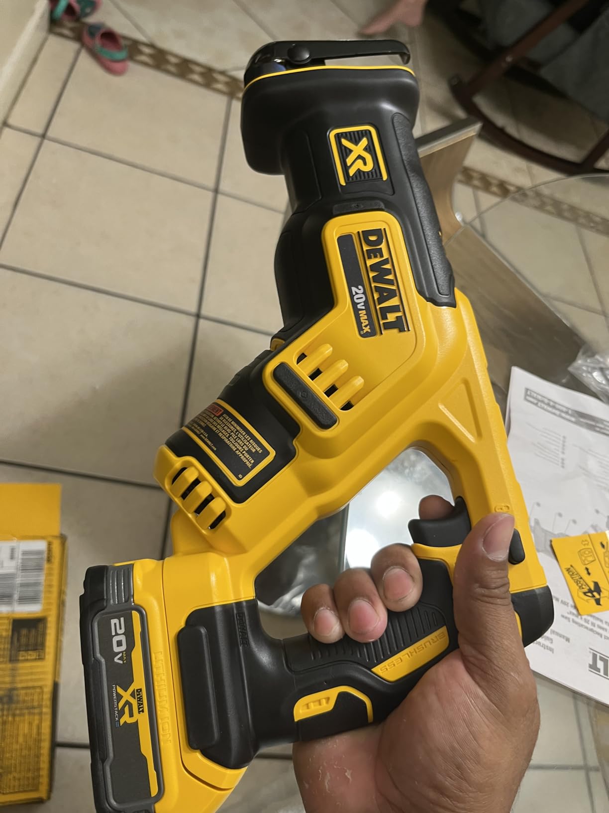 DEWALT DCS367B Recip Saw customer photo 2