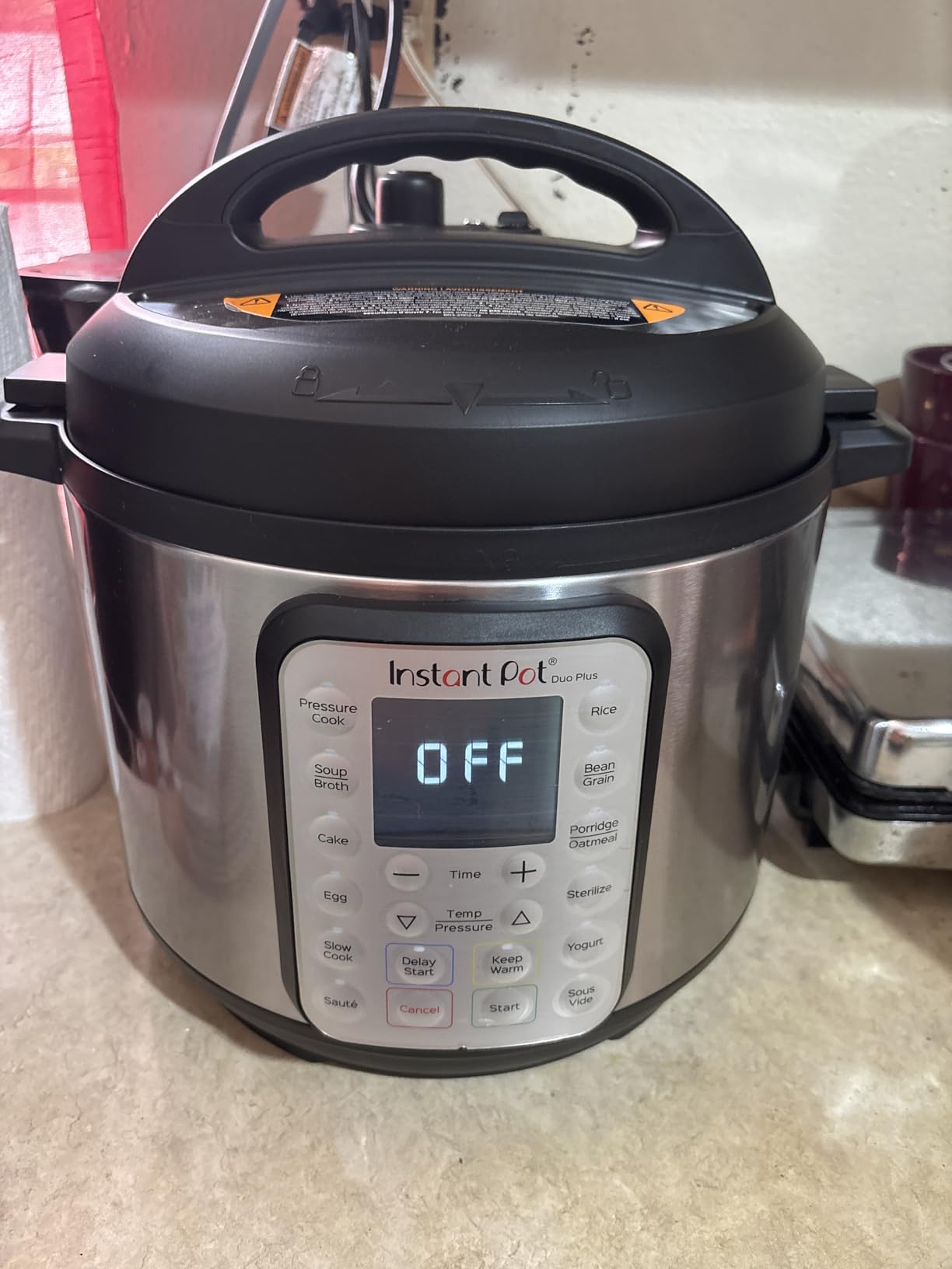 Instant Pot Duo Plus 9-in-1 Multicooker, Pressure Cooker, Slow Cook, Rice Maker, Steamer, Sauté, Yogurt, Warmer & Sterilizer, Includes App With Over 800 Recipes, Stainless Steel, 6 Quarts Customer Review Instant Pot Duo Plus 9-in-1 Multicooker, Pressure Cooker, Slow Cook, Rice Maker, Steamer, Sauté, Yogurt, Warmer & Sterilizer, Includes App With Over 800 Recipes, Stainless Steel, 6 Quarts - Customer Photo 3