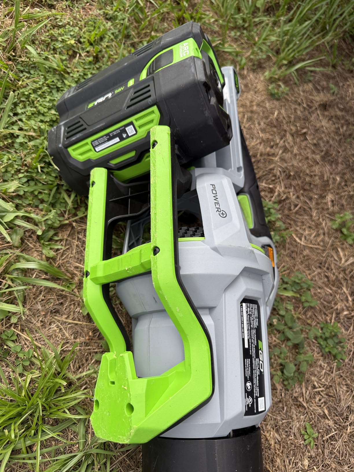 EGO POWER+ Leaf Blower, Cordless Electric 530 CFM, Includes 56V 2.5Ah Battery and Charger - LB5302 customer photo 1
