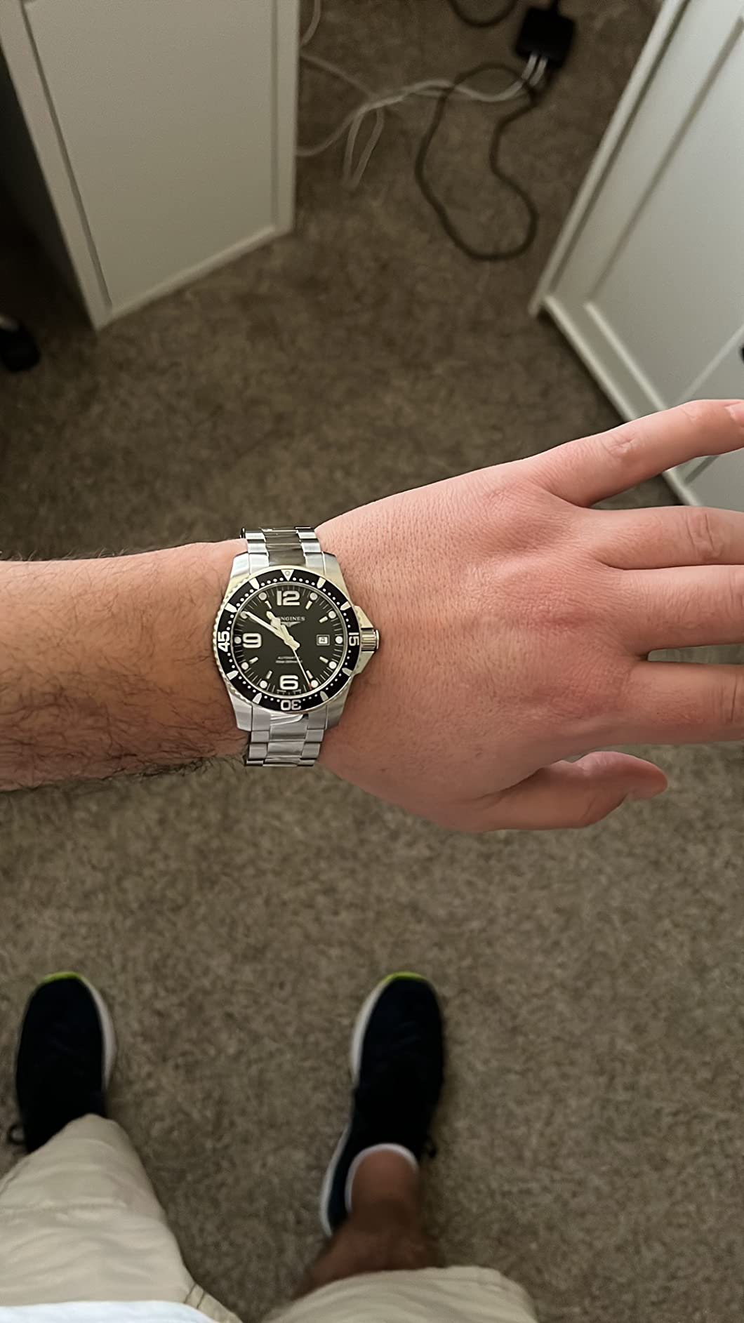 Longines Hydroconquest Automatic 44 mm Black Dial Men's Watch L3.841.4.56.6 - Customer Photo 1