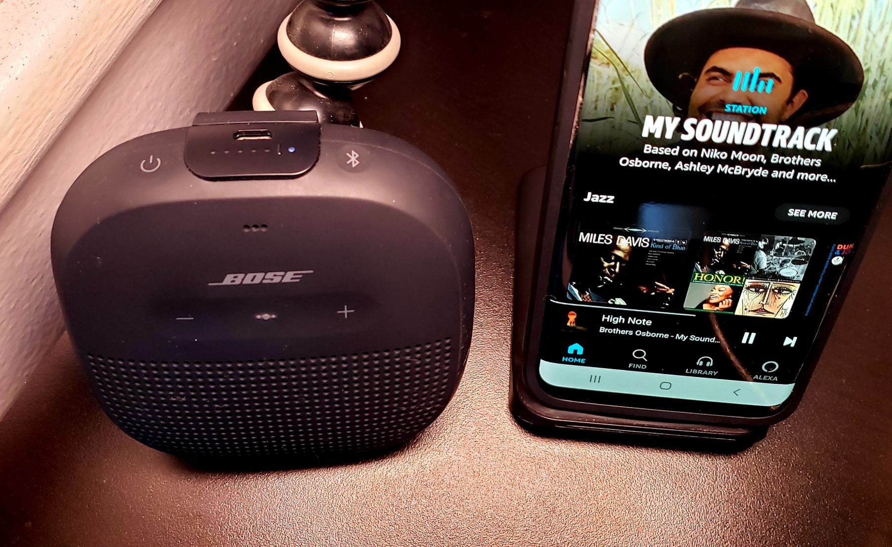 Bose SoundLink Micro Bluetooth Speaker: Small Portable Waterproof Speaker with Microphone, Black Customer Review Bose SoundLink Micro Bluetooth Speaker: Small Portable Waterproof Speaker with Microphone, Black - Customer Photo 4