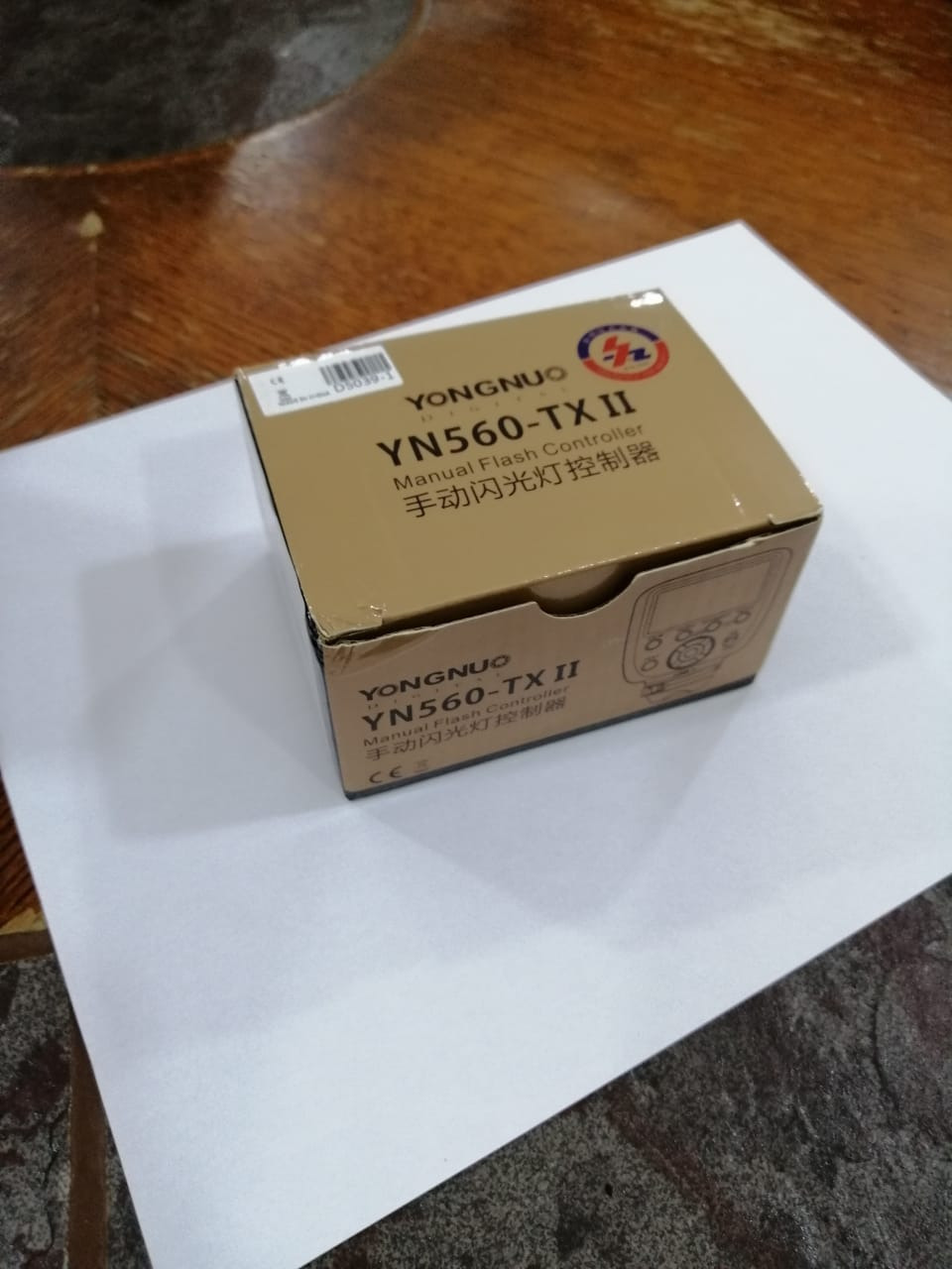 YONGNUO Upgraded YN560-TX II LCD Flash Trigger Remote Controller, for Canon and YN560IV/III YN660 with Wake-up Function for Canon Cameras - Customer Photo 3