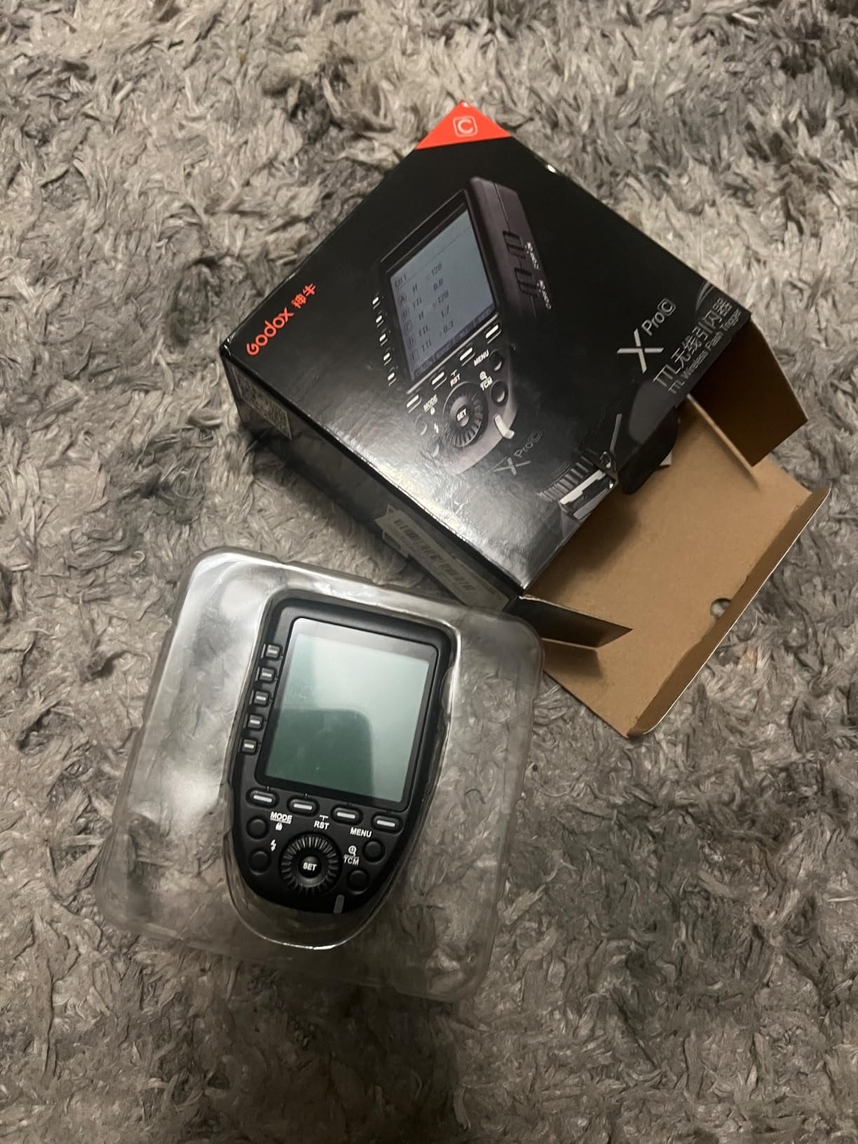 Godox XproN Xpro-N TTL Wireless Flash Trigger for Nikon, 1/8000s HSS TTL-Convert-Manual Function Large Screen Slanted Design 5 Dedicated Group Buttons 11 Customizable Functions - Customer Photo 5