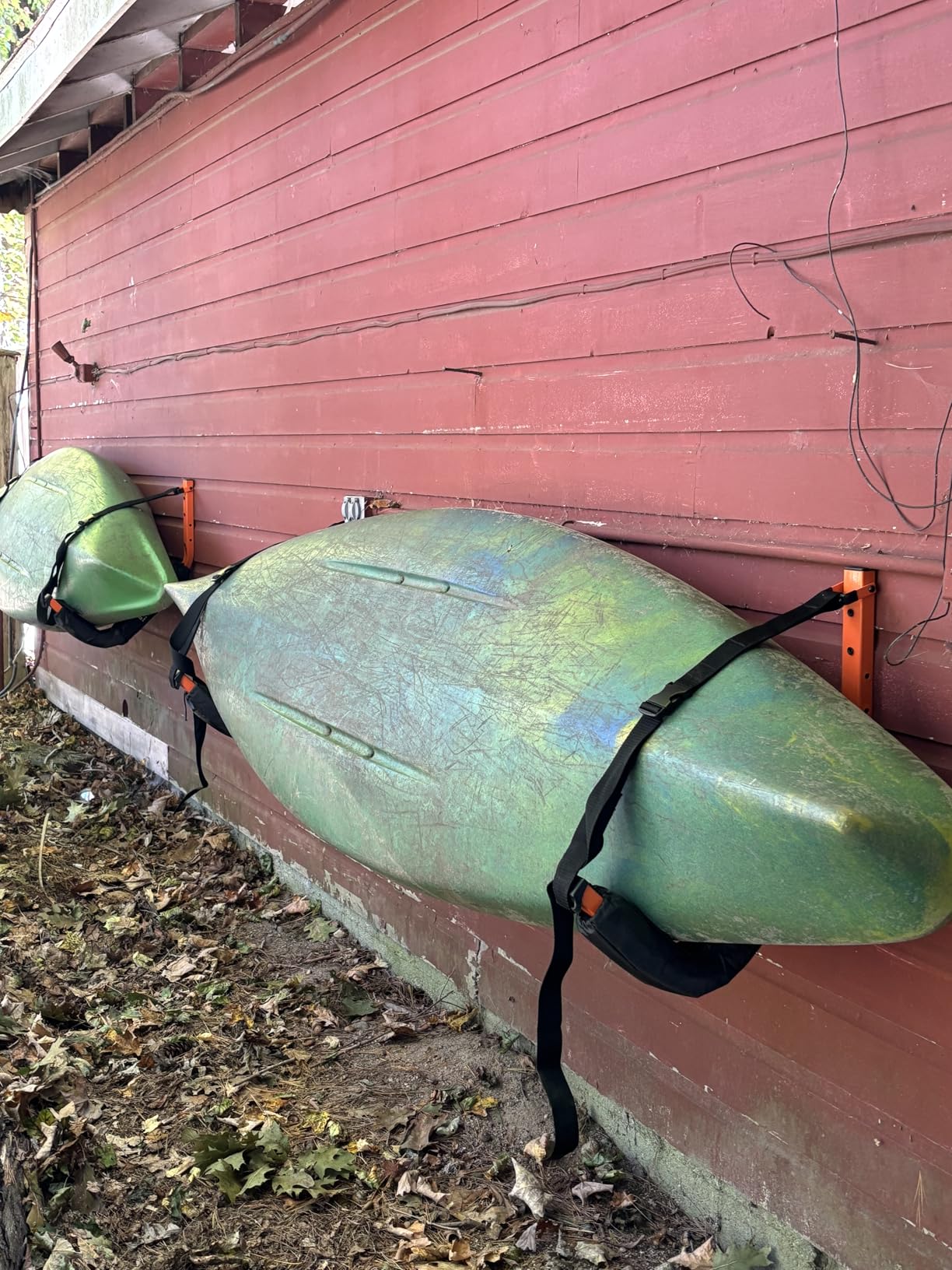 RAD Sportz Wall Hanger Pro Kayak and Stand Up Paddle Board Foam Padded SUP Rack - Customer Photo 2