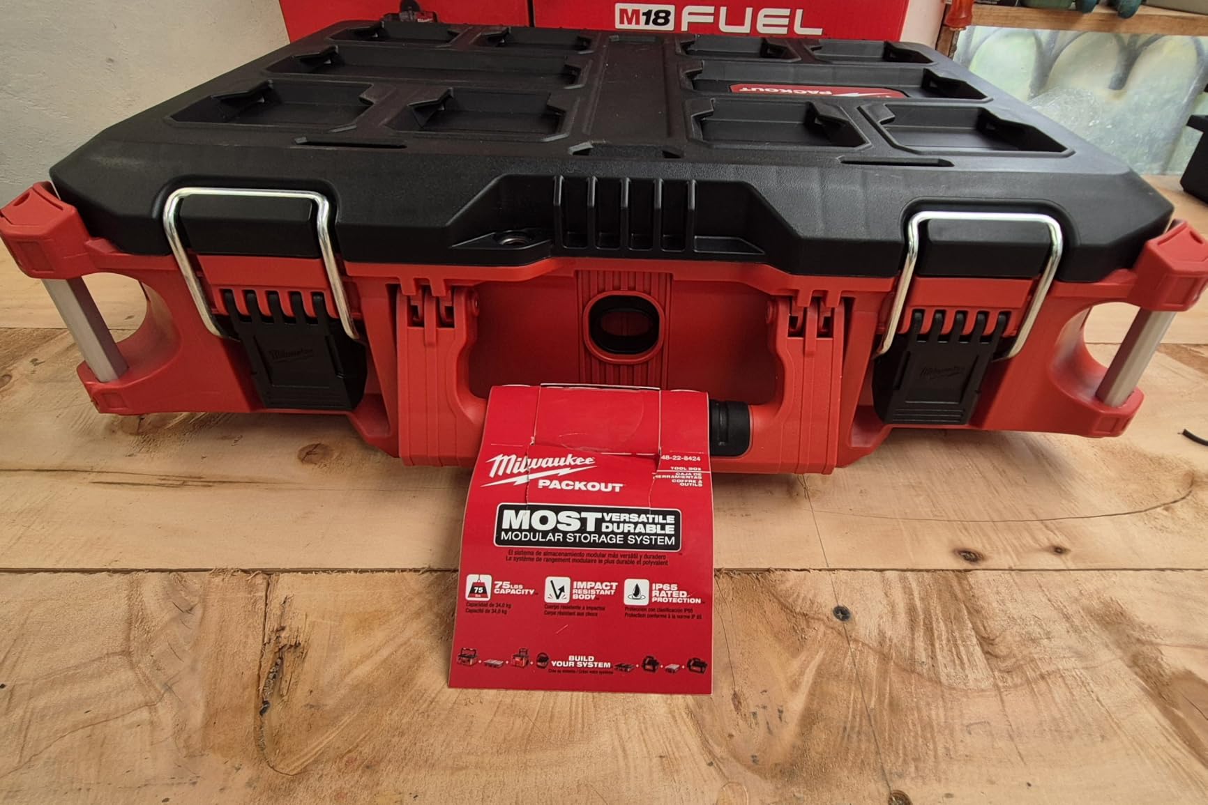 Milwaukee Electric Tool 48-22-8424 Pack out Tool Box, 22 Milwaukee Electric Tool 48-22-8424 Pack out Tool Box, 22