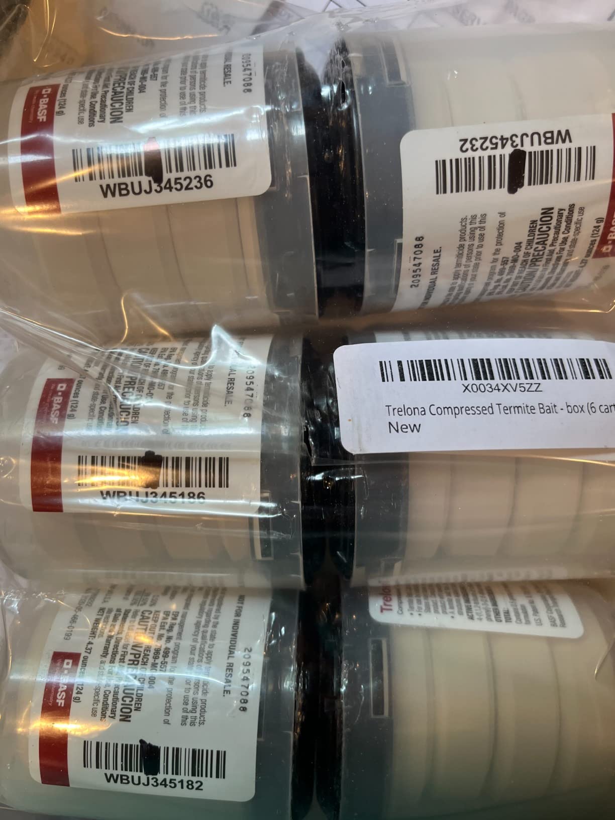 BASF Trelona Compressed Termite Bait - Subterranean Termite Control with Novaluron IGR - 6 Cartridges Box Customer Review BASF Trelona Compressed Termite Bait - Subterranean Termite Control with Novaluron IGR - 6 Cartridges Box - Customer Photo 2