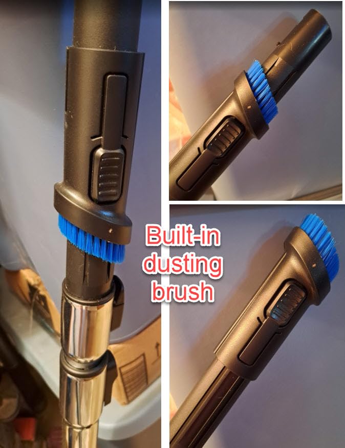 Eureka WhirlWind Bagless Canister 2.5L Vacuum Cleaner, Lightweight Vac for Carpets and Hard Floors, NEN110A, Blue Customer Review Eureka WhirlWind Bagless Canister 2.5L Vacuum Cleaner, Lightweight Vac for Carpets and Hard Floors, NEN110A, Blue - Customer Photo 1
