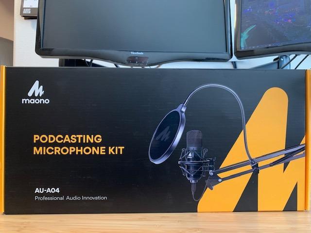 MAONO 192KHZ/24Bit Plug & Play PC Computer Podcast Condenser Cardioid Metal Mic Kit with Professional Sound Chipset for Recording, Gaming, Singing, YouTube (AU-A04) Customer Review MAONO 192KHZ/24Bit Plug & Play PC Computer Podcast Condenser Cardioid Metal Mic Kit with Professional Sound Chipset for Recording, Gaming, Singing, YouTube (AU-A04) - Customer Photo 1