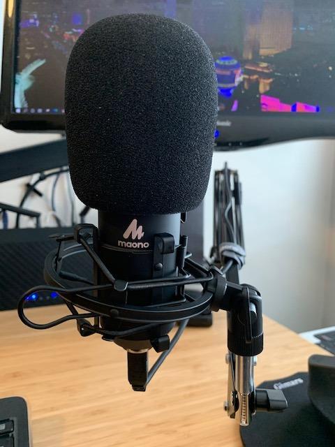 MAONO 192KHZ/24Bit Plug & Play PC Computer Podcast Condenser Cardioid Metal Mic Kit with Professional Sound Chipset for Recording, Gaming, Singing, YouTube (AU-A04) Customer Review MAONO 192KHZ/24Bit Plug & Play PC Computer Podcast Condenser Cardioid Metal Mic Kit with Professional Sound Chipset for Recording, Gaming, Singing, YouTube (AU-A04) - Customer Photo 2