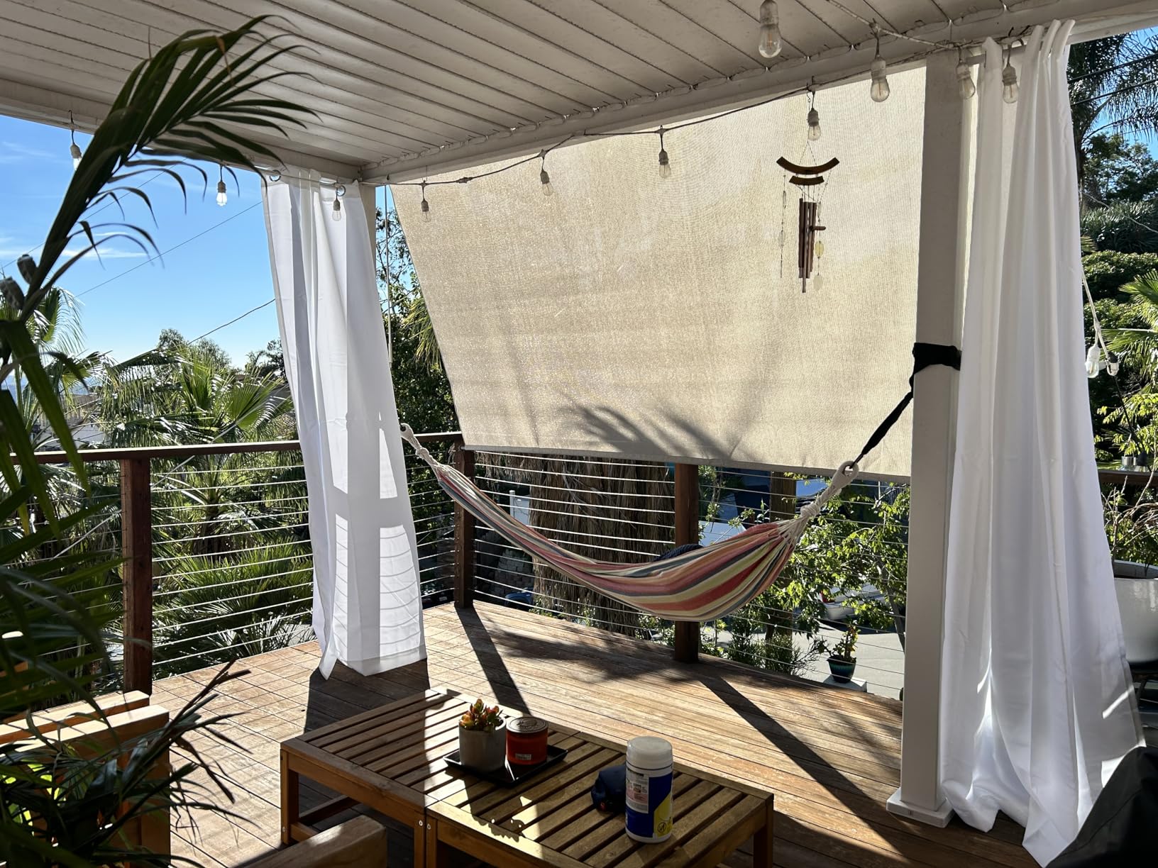 TOWN & COUNTRY BASICS Cabana Solid Heavyweight Indoor Outdoor Curtains, Light Filtering Opacity with Grommet Top, Water Repellent, 2-Pack Set, 54 TOWN & COUNTRY BASICS Cabana Solid Heavyweight Indoor Outdoor Curtains, Light Filtering Opacity with Grommet Top, Water Repellent, 2-Pack Set, 54