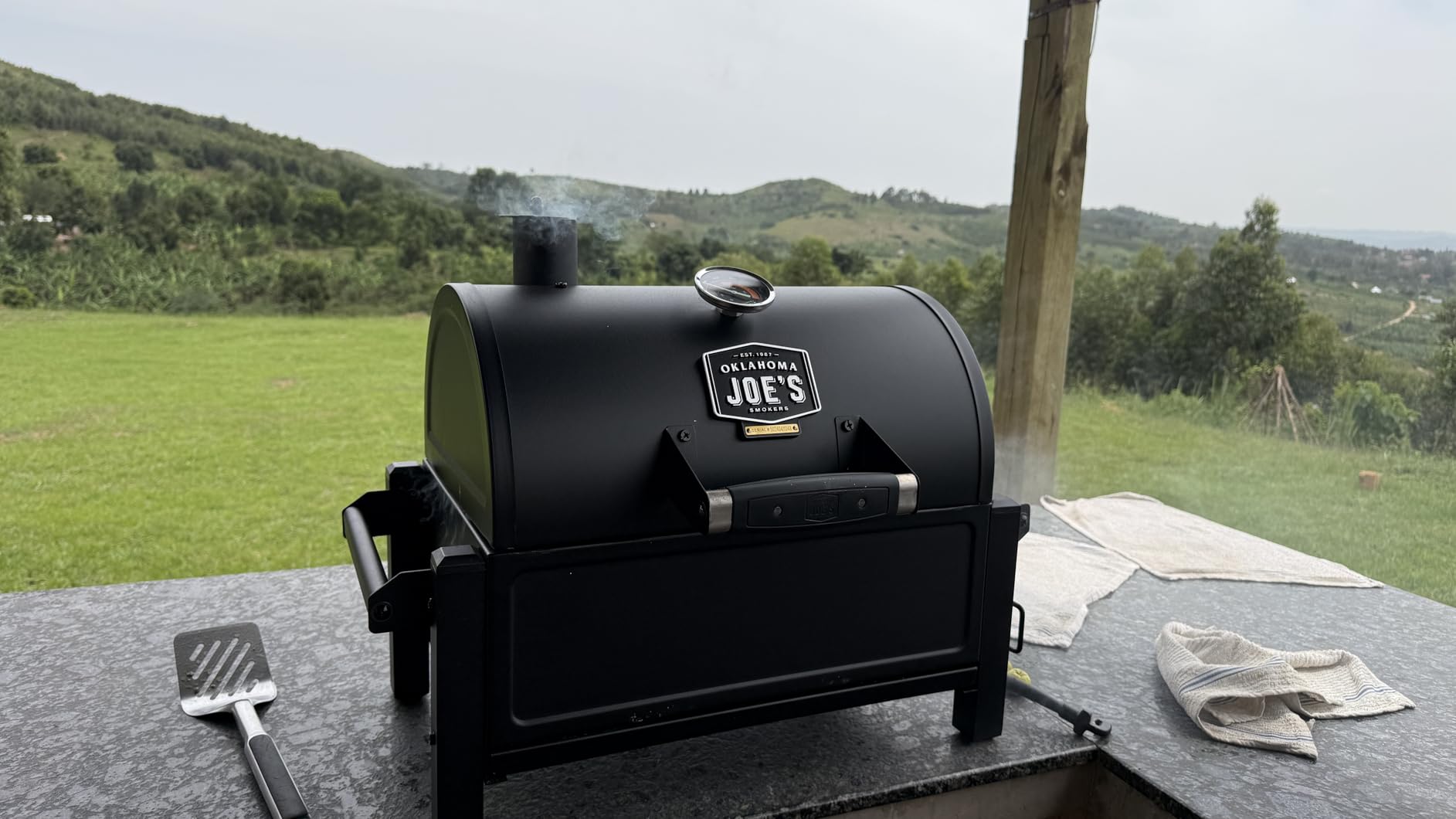 Oklahoma Joe's Rambler Tabletop Charcoal Grill - Customer Photo 2